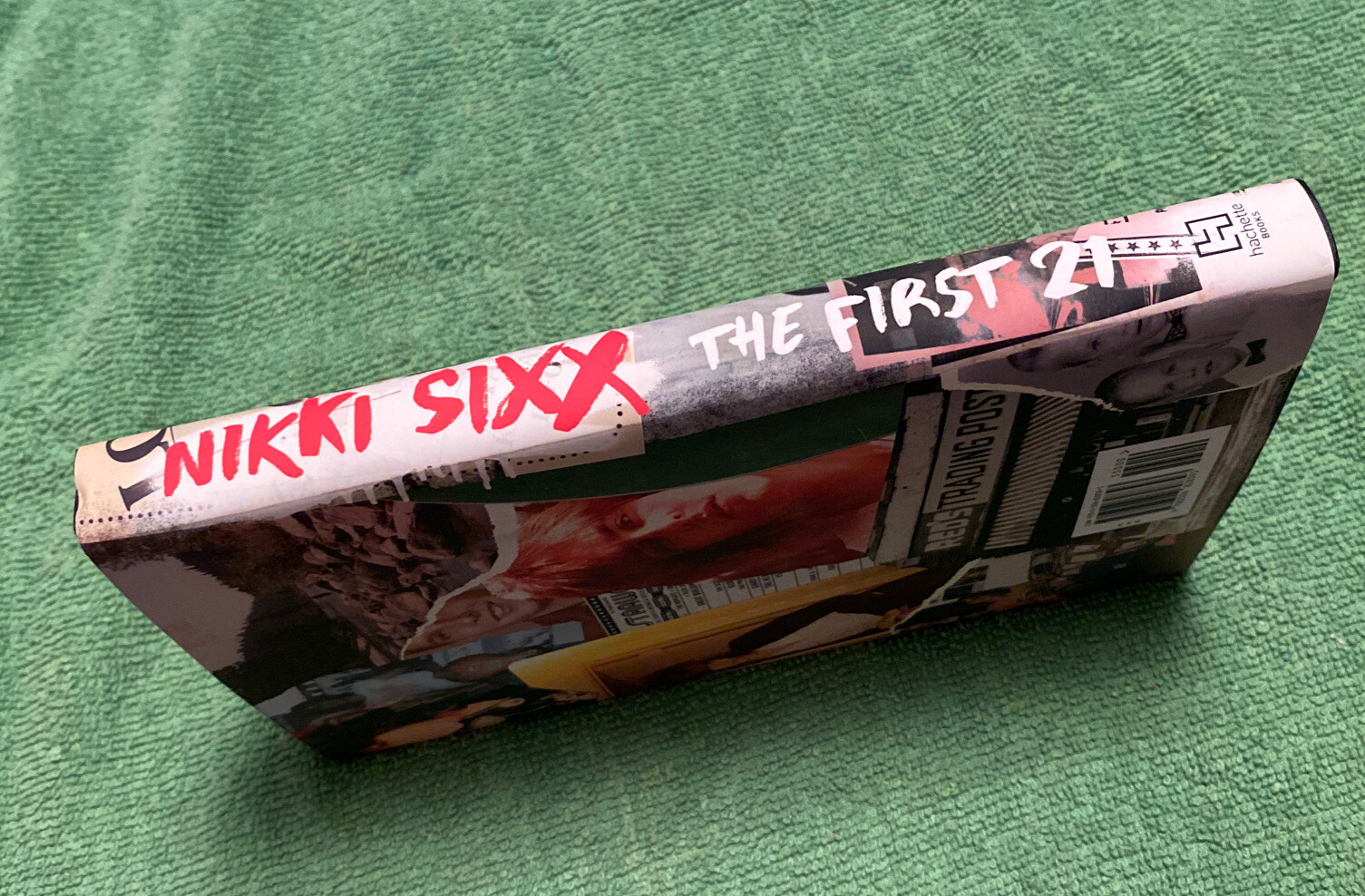 Nikki Sixx The First 21 Hand Signed Book 1st Edition Motley Crue Bassist