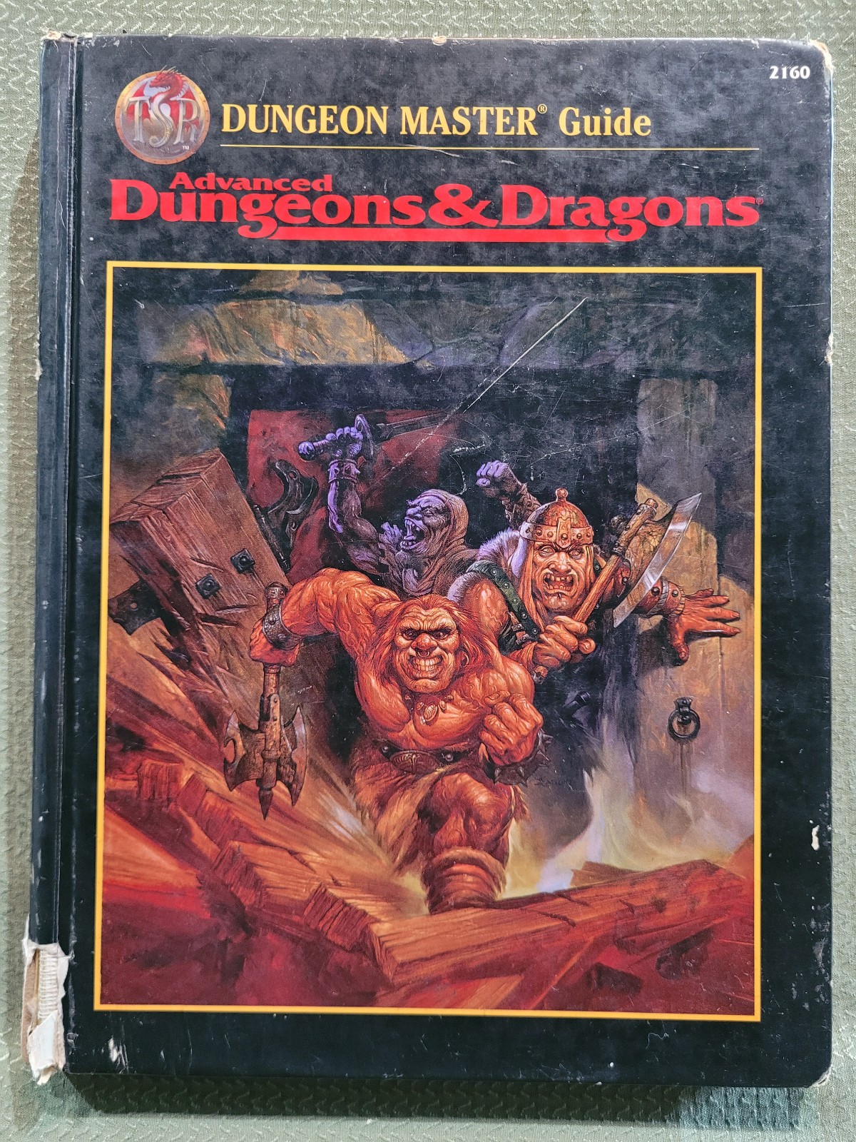 TSR 2160 AD&D Dungeon Master Guide 2E First Printing Hardcover