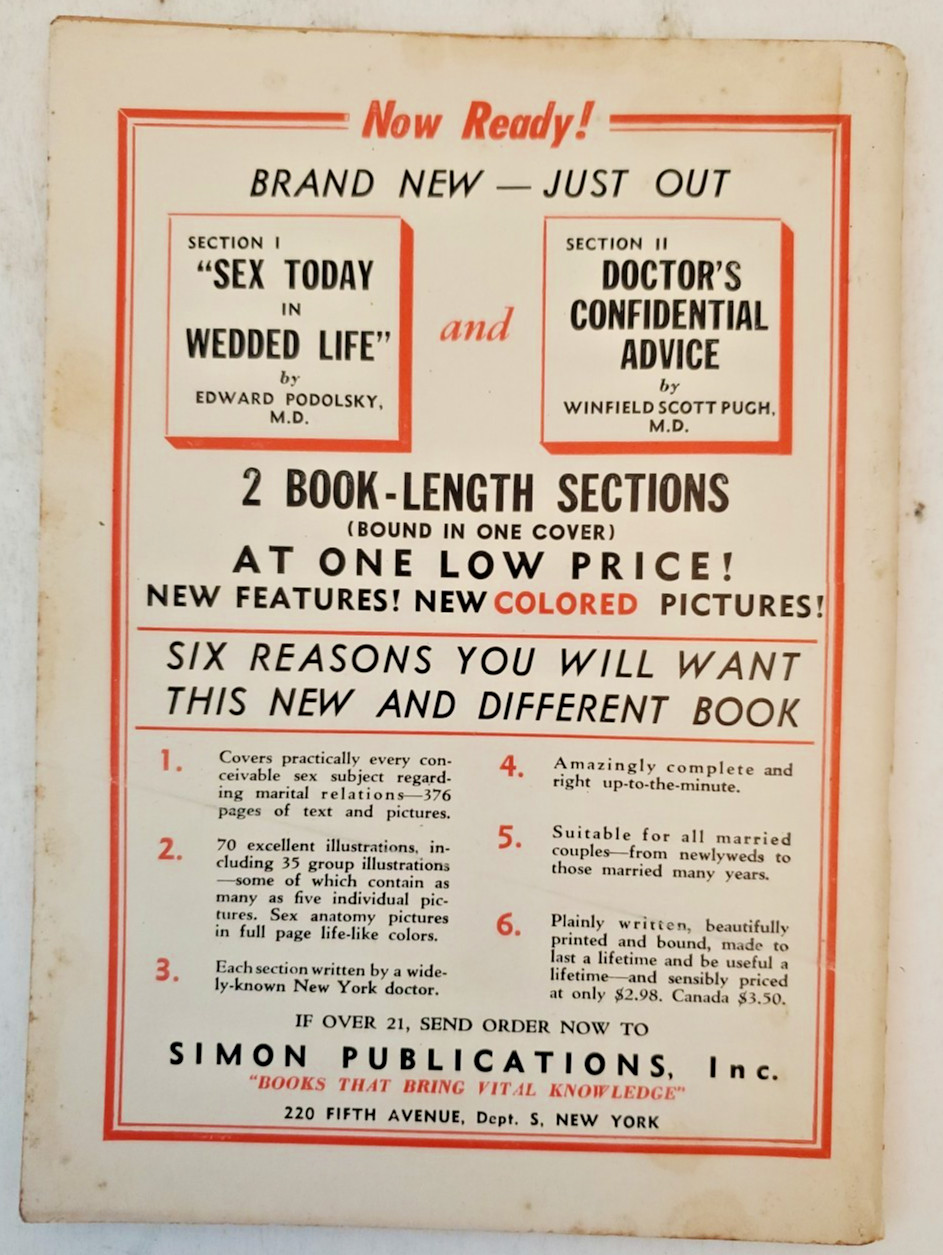 Sex and This War ~ 1942 ~ Illustrated Guide for World War II ~ Podolsky & Pugh