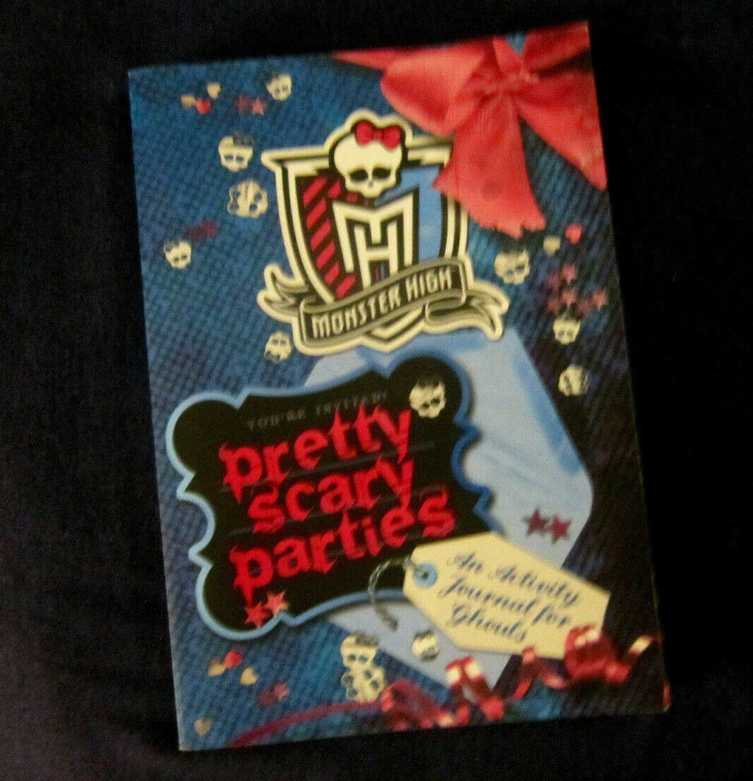 Monster High PRETTY SCARY PARTIES An Activity Journal for Ghouls (paperback)