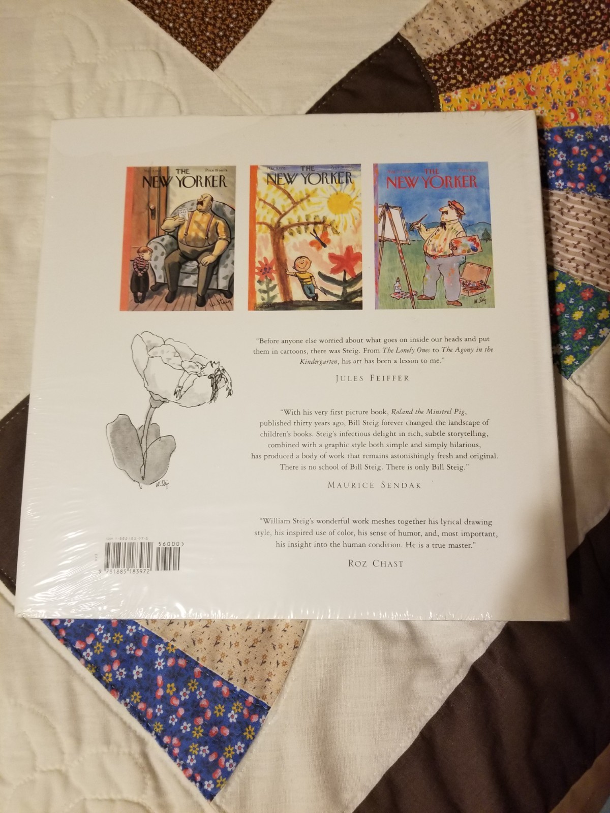 The World of William Steig by Lee Lorenz – NEW & SEALED Completely Sealed***