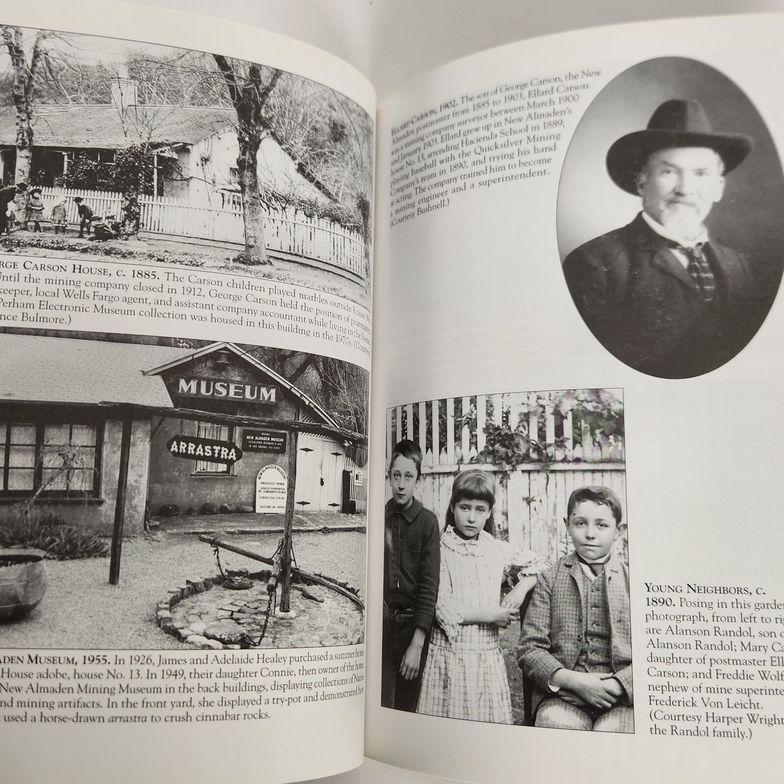 SIGNED New Almaden San Jose CA Quicksilver Mercury Mine Mining Images of America