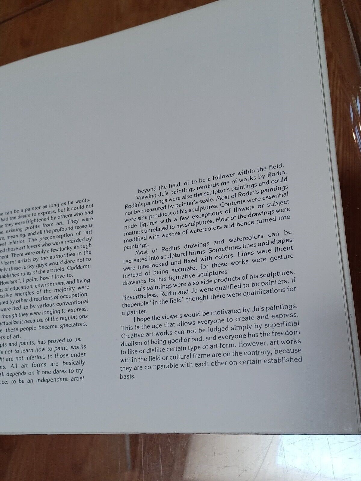 ju ming paintings 1988 hardcover 78+ pages catalog