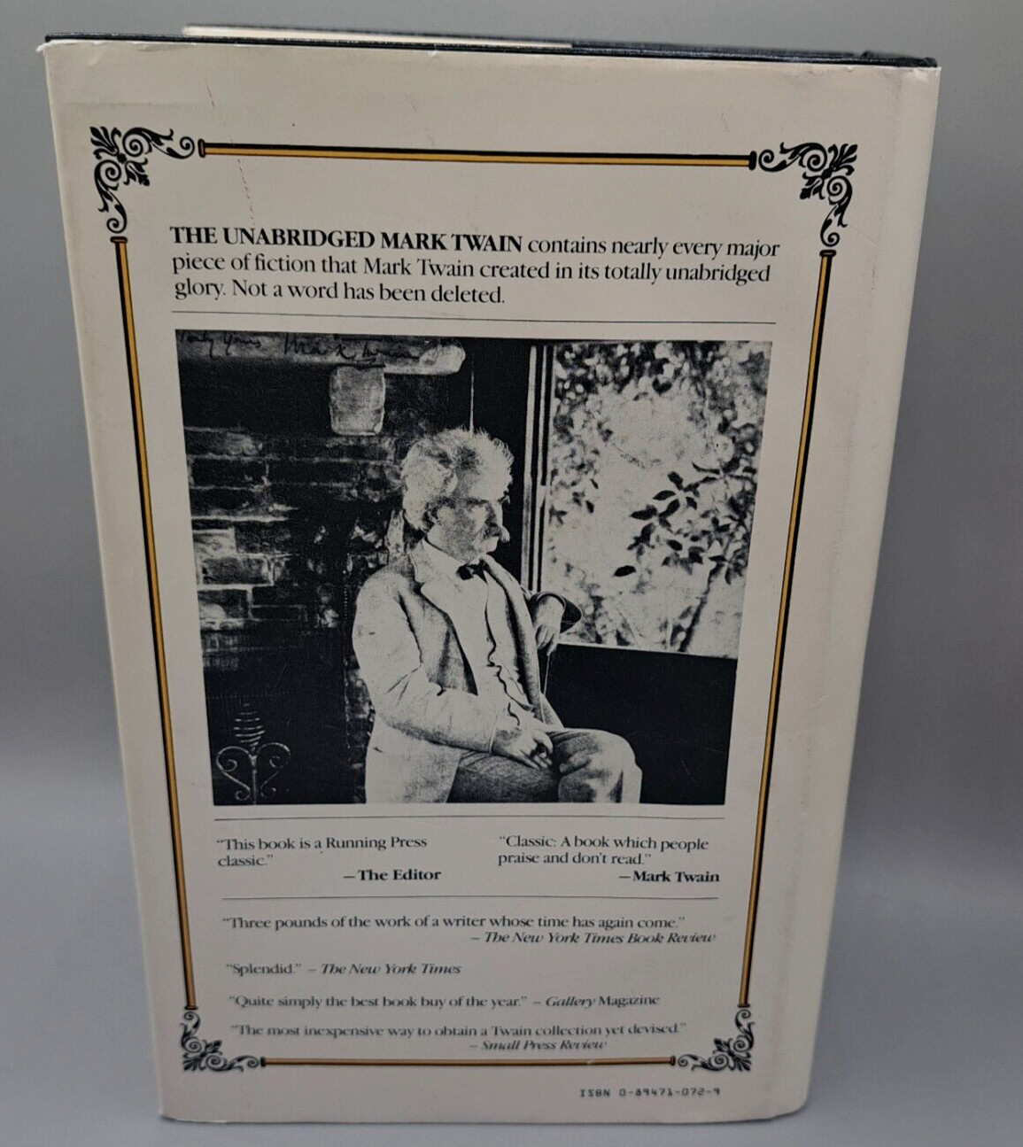 The Unabridged Mark Twain by Lawrence Teacher 1976 Illustrated Dust Jacket