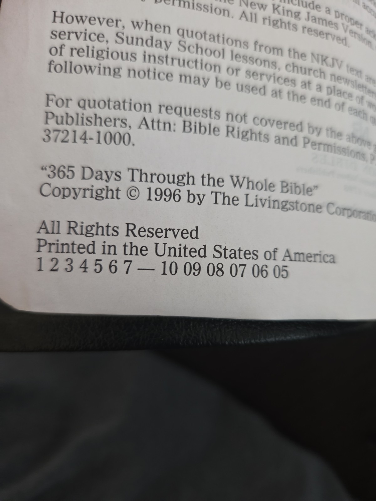 The Word for Today Bible NKJV Chuck Smith Calvary Chapel Genuine Cowhide Leather