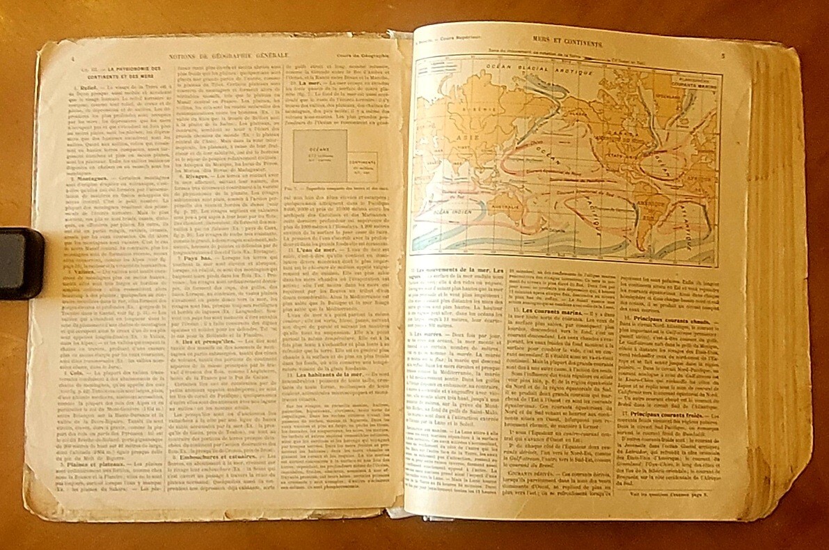 France, Geography by P.Foncin, 231 pages.
