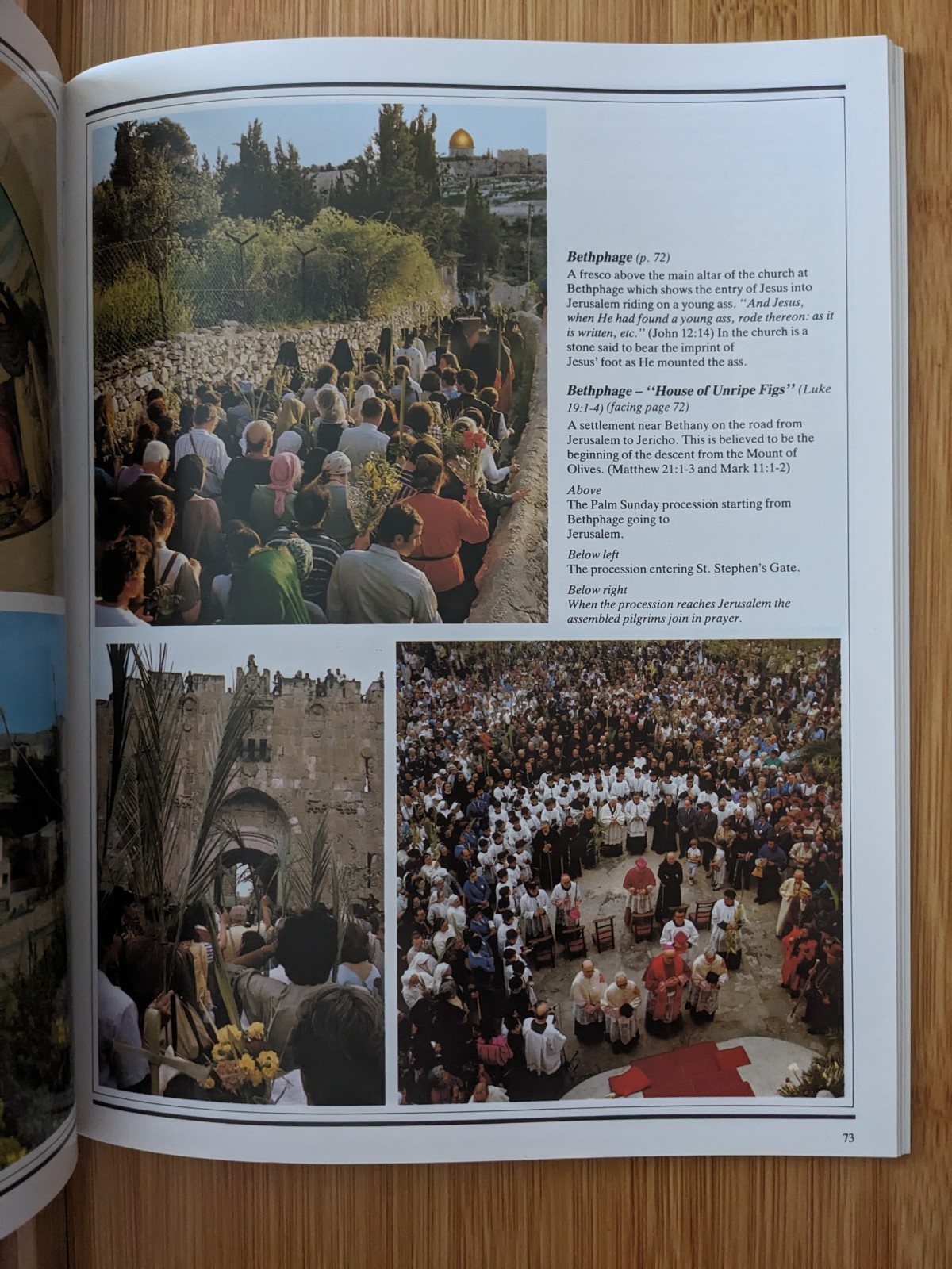 The Holy Land Book Souvenir Great Jubilee 2000 Travel Religion History Photos