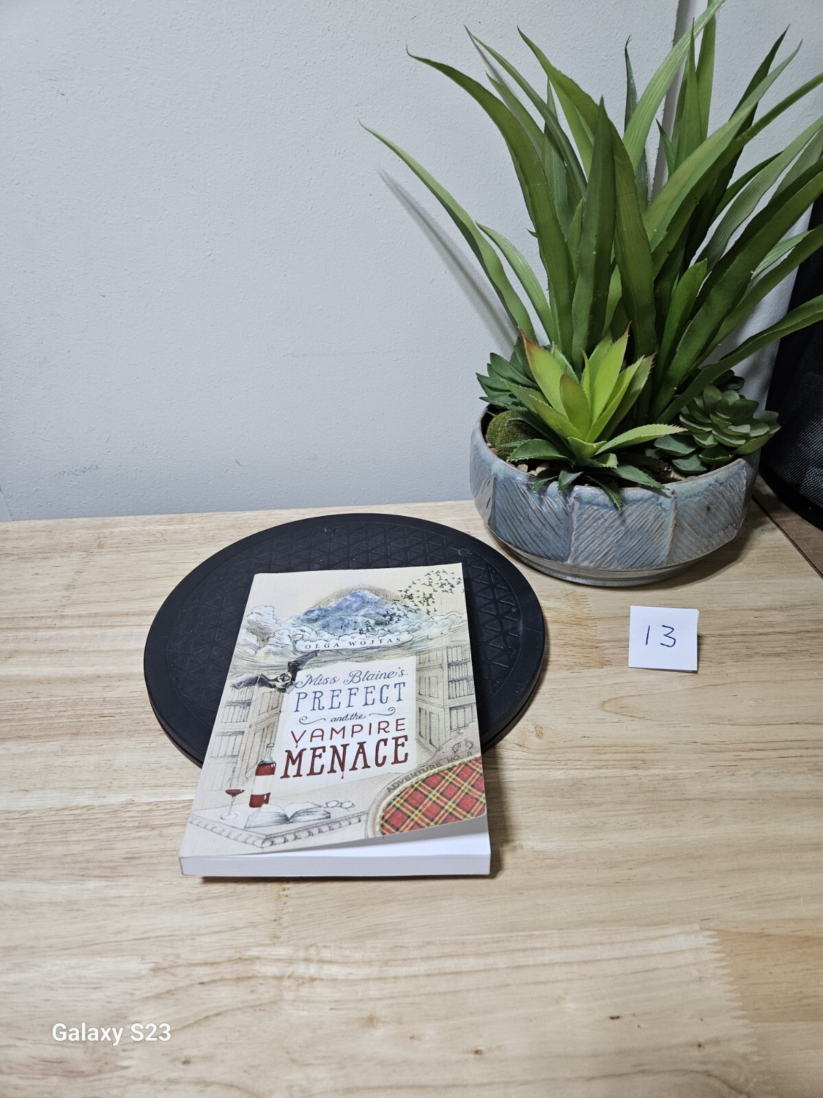 Miss Blaine’s Prefect and the Vampire Menace by Olga Wojtas 2020 Paperback