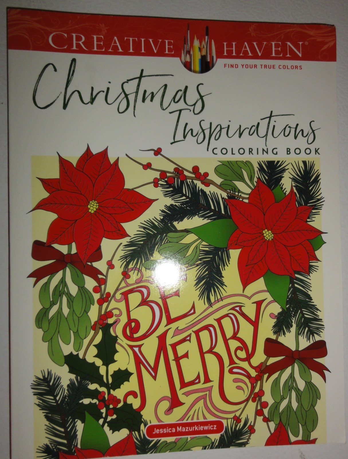 LOT 8 “CHRISTMAS” THEME COLORING BOOKS BY CREATIVE HAVEN/DOVER, NEW! $51 VALUE!