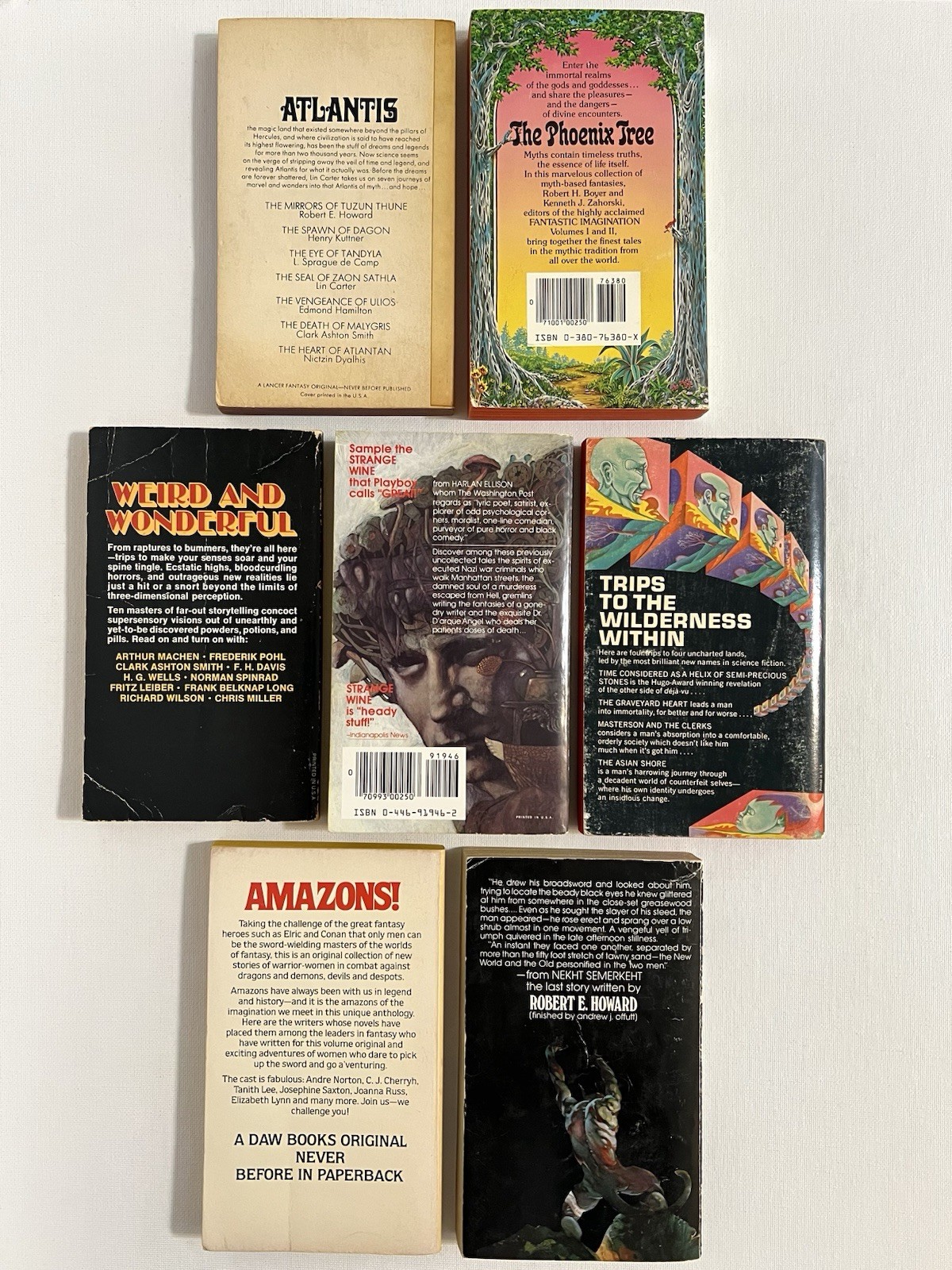 SF Lot Harlan Ellison Clark Ashton Smith Algernon Blackwood Machen Samuel Delany