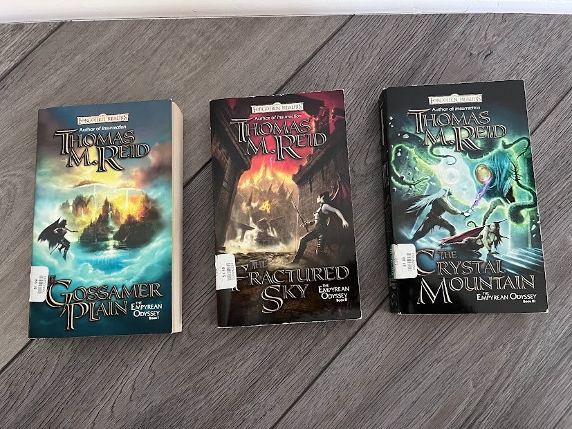 Forgotten Realms The Empyrean Odyssey Book Set Thomas M Reid 1st Edition
