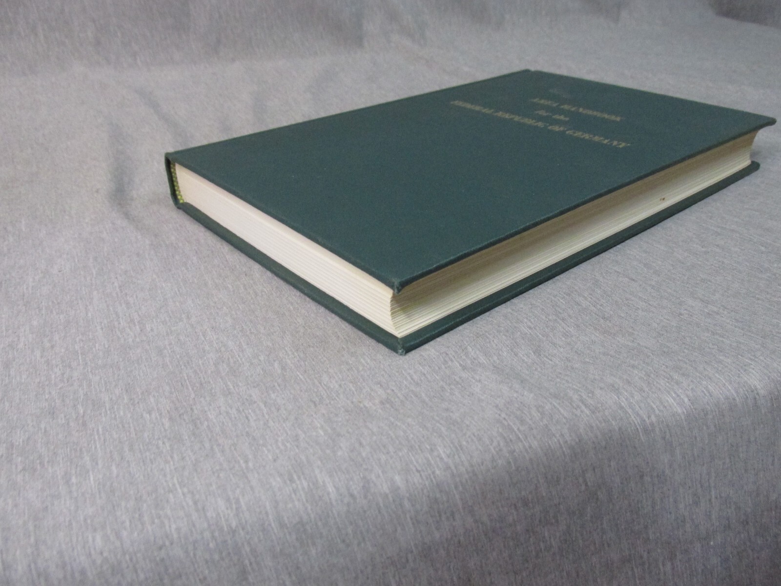 AREA HANDBOOK FOR THE FEDERAL REPUBLIC OF GERMANY 1975 DA PAM 550-173 Hardback