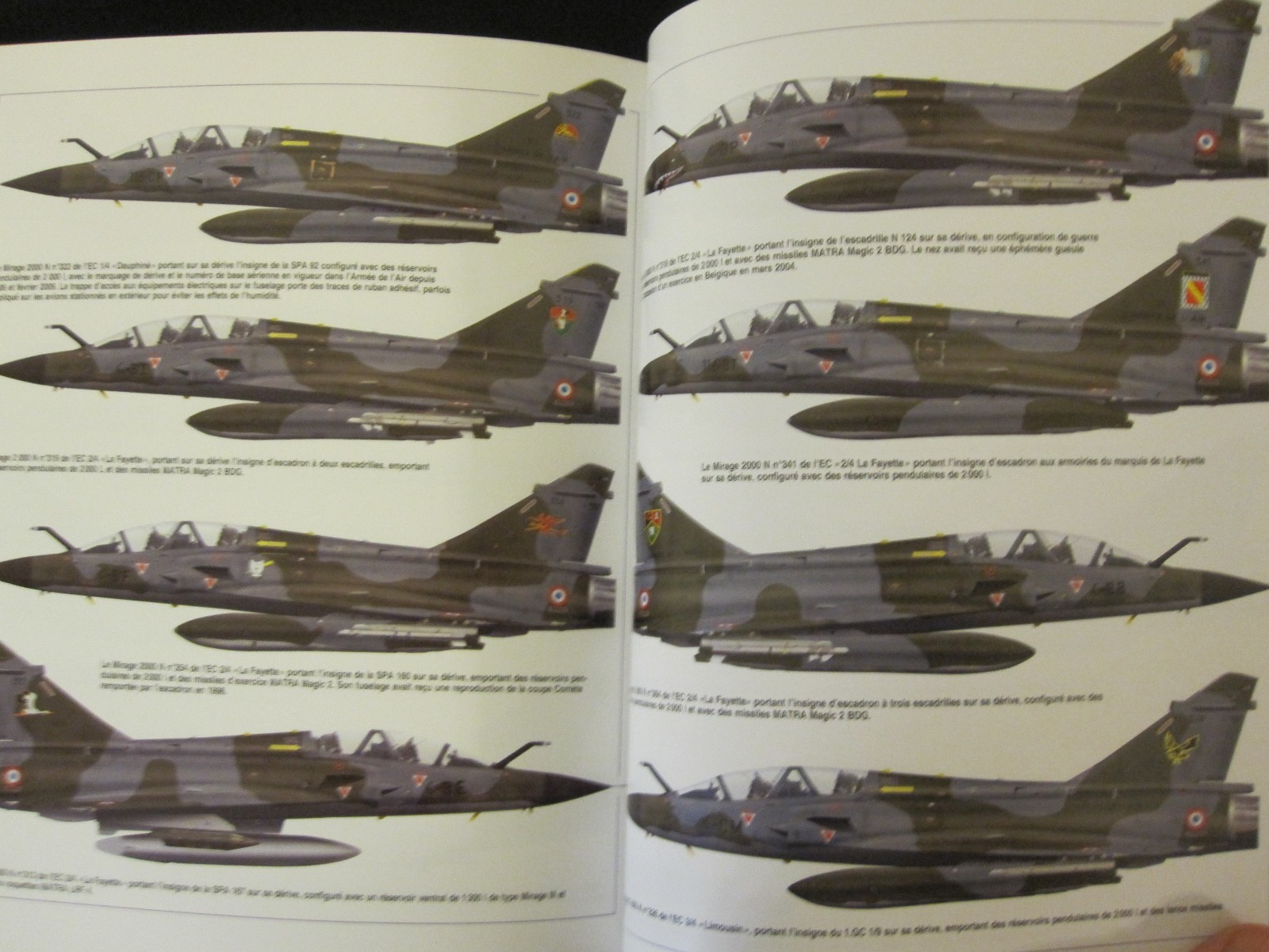 Mirage 2000N – full of color profiles & photos, French Text, 82 pages