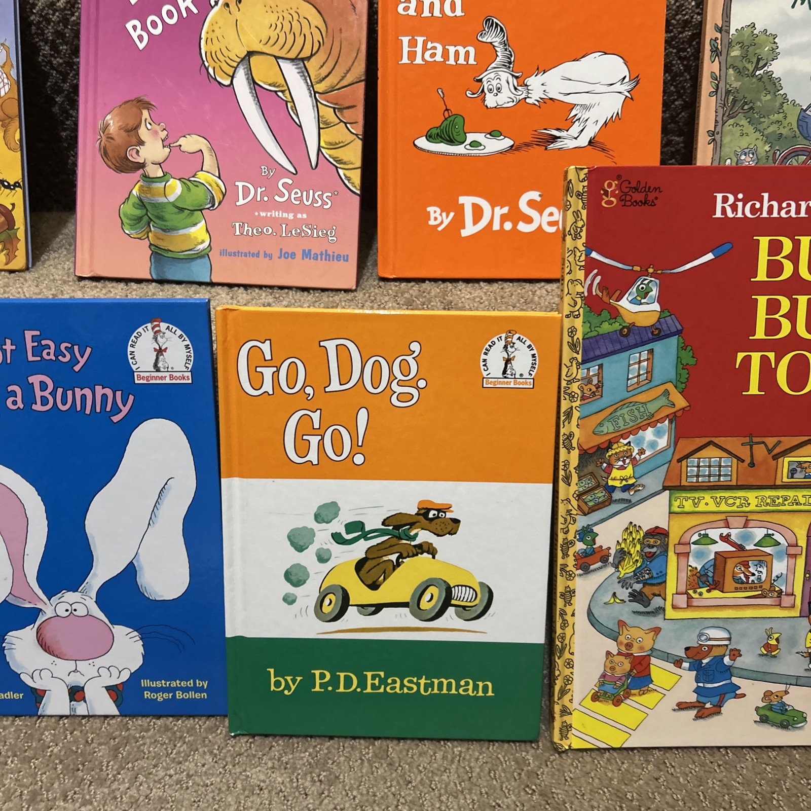 Lot of 12 Dr Seuss & MORE Beginner Books Bright And Early Books Hardcover NWOT