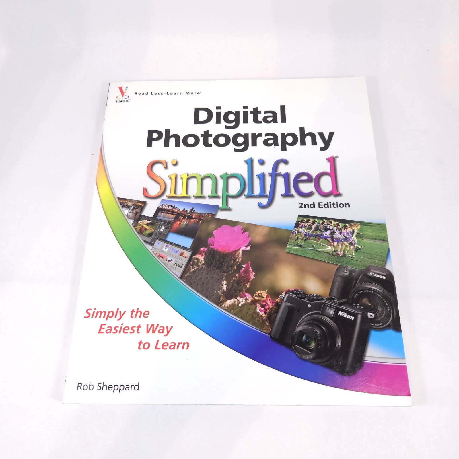 Photography Book Lot of 3: Ziser Captured by the Light, Flash, Digital Simplifie