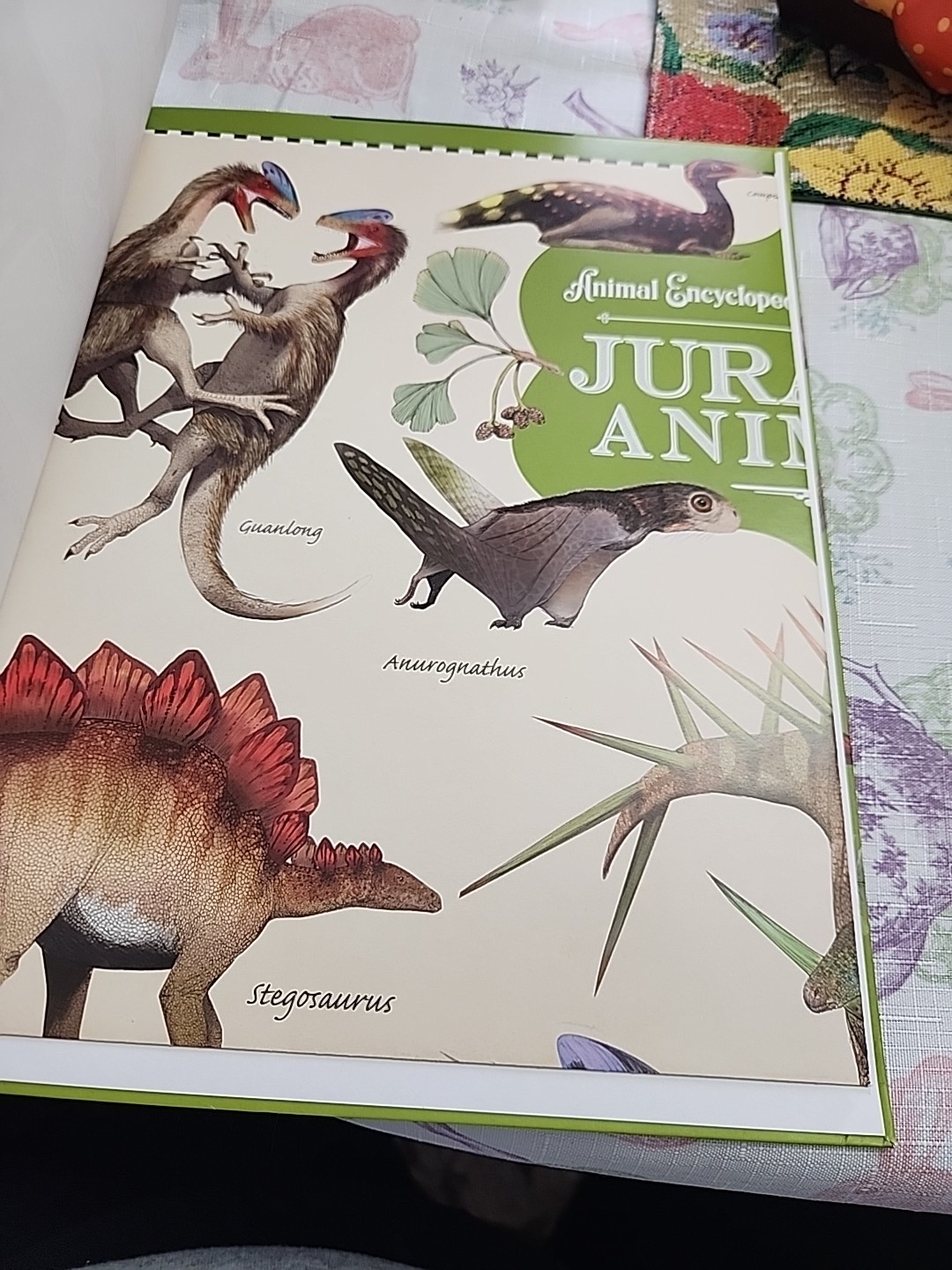 Jurassic Animal Encyclopedia Activity Journal Includes Stickers and Poster
