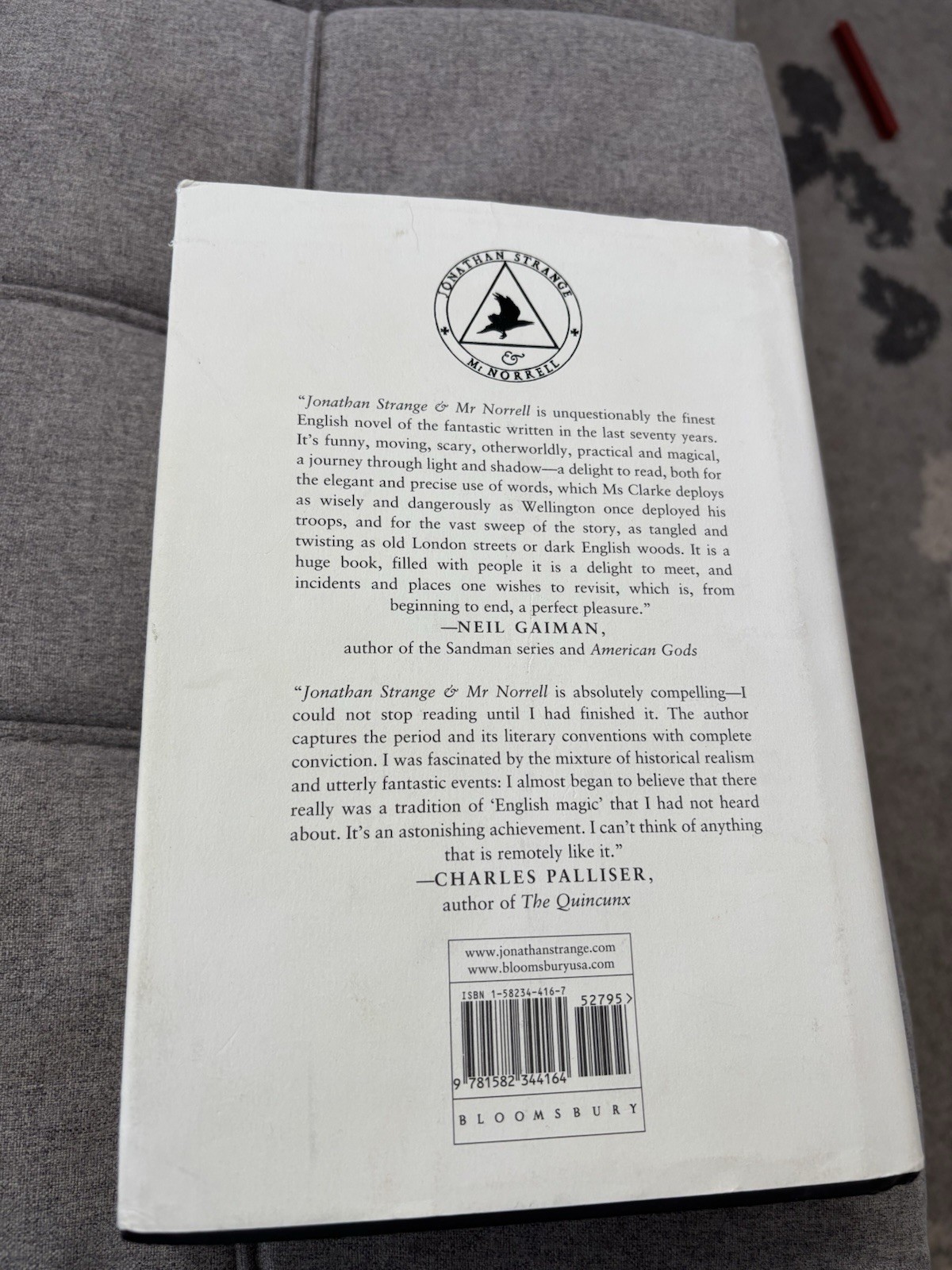 Jonathan Strange & Mr. Norrell by Susanna Clarke 1st Edition 1st Print 2004 HC