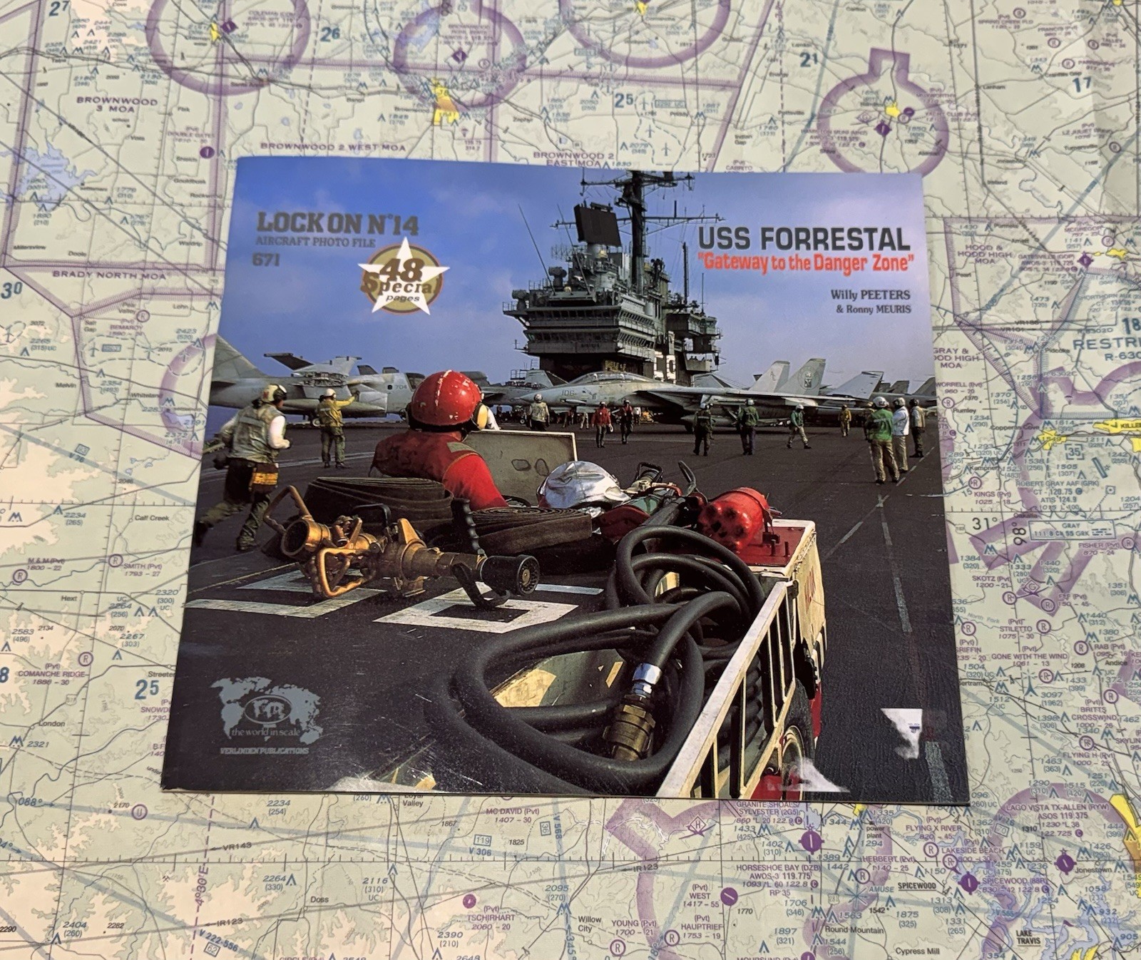 Lock On No.14 Paperback Book USS Forrestal Gateway To The Danger Zone /Verlinden