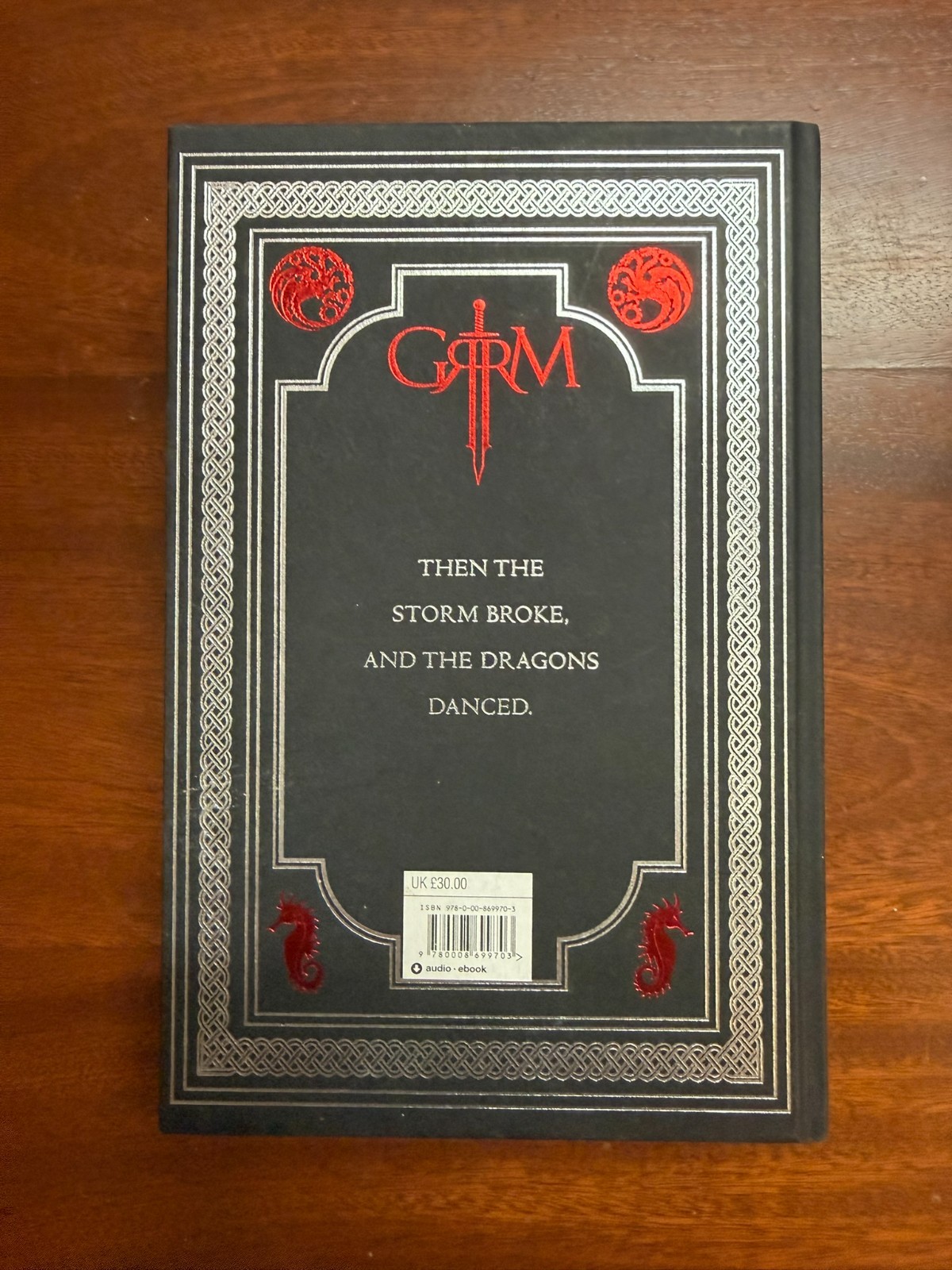Fire And Blood by George R.R. Martin Collectors Edition Hardcover – NEW!