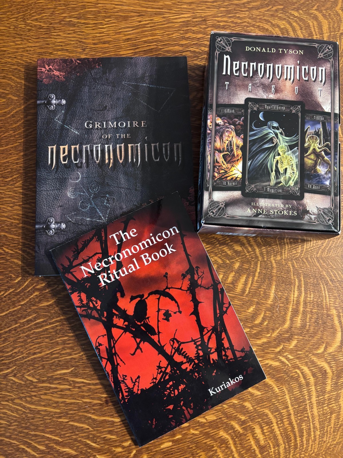 Necronomicon LOT Tarot Grimoire Ritual books cthulhu occult magick
