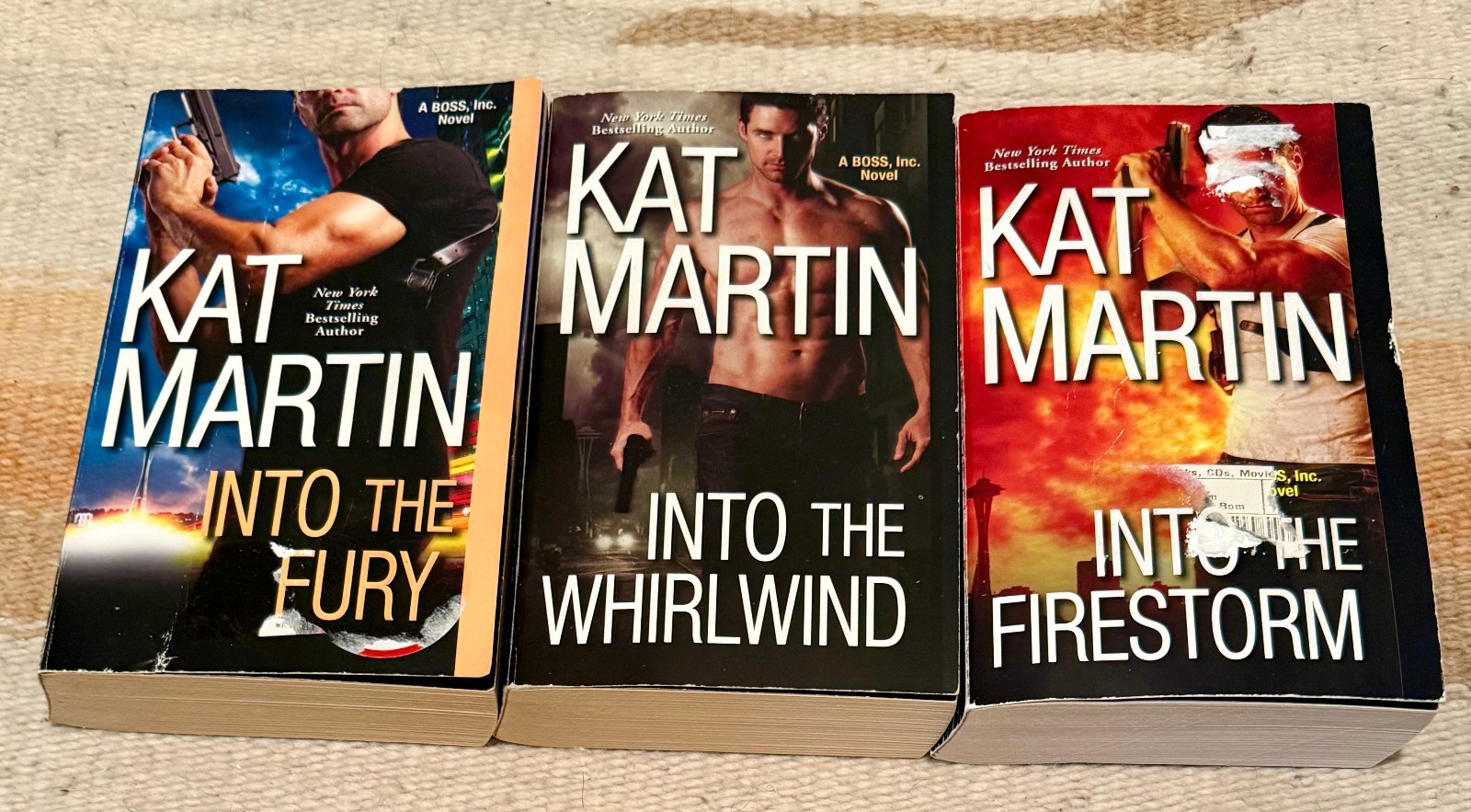 Kat Martin PB lot of 14 BOSS Inc Paranormal II Series COMPLETE and more