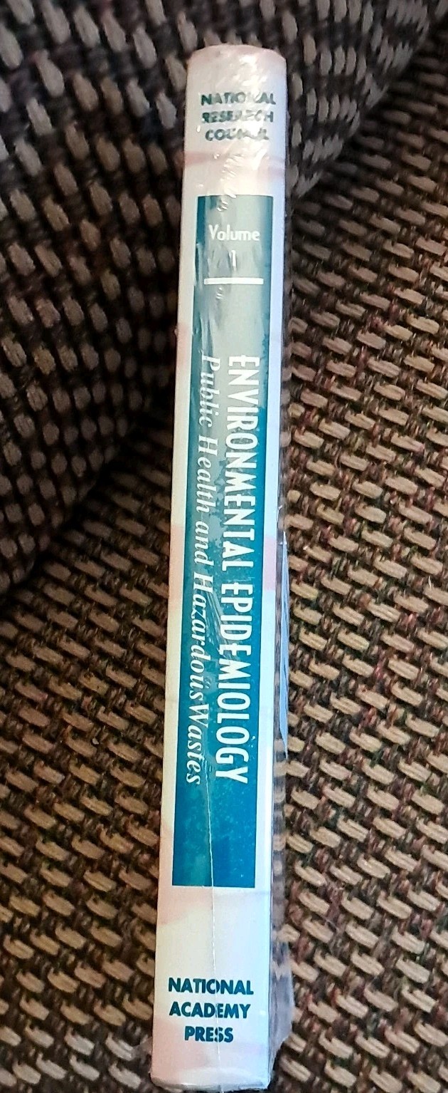 Environmental Epidemiology/Advance Copy, 1991-Public Health and Hazardous Wastes