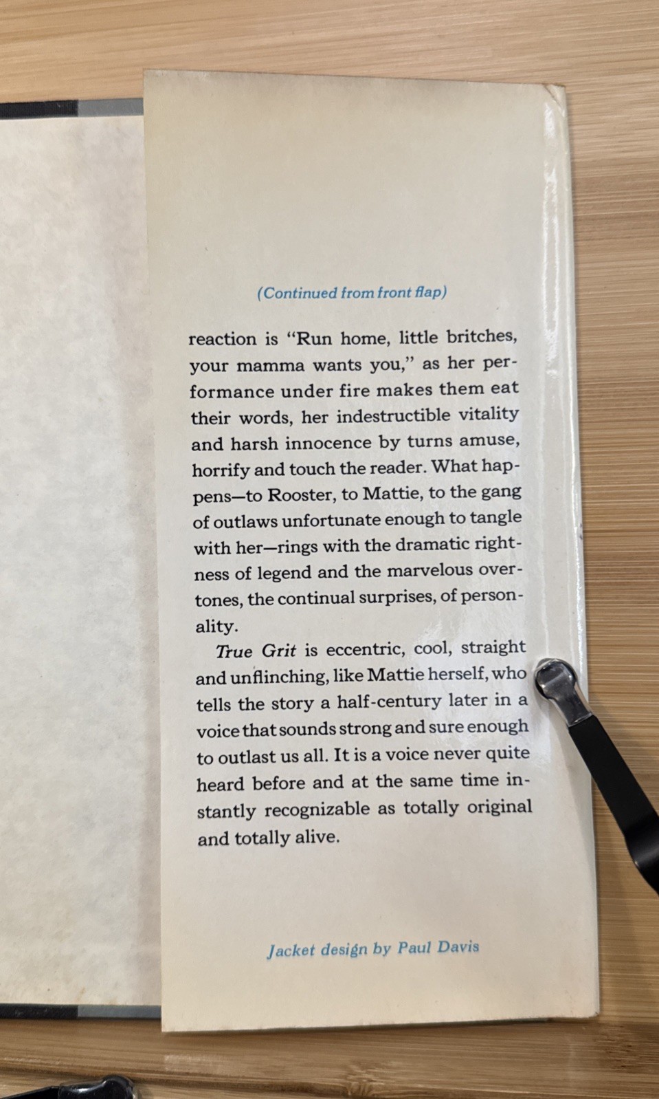 True Grit – Charles Portis – First Edition/Later Printing – 1968 Hardcover, HCDJ