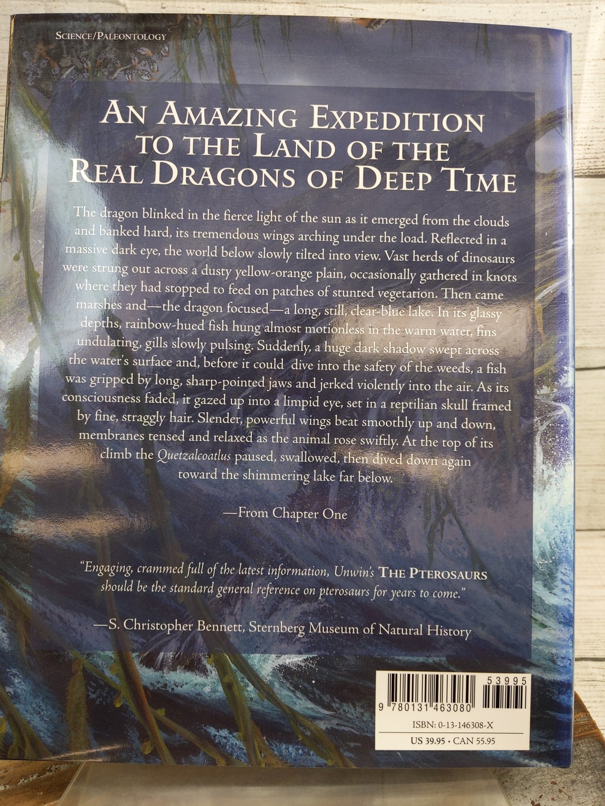 The Pterosaurs: From Deep Time by David Unwin 2005 Hardcover Book w/Dust Jacket