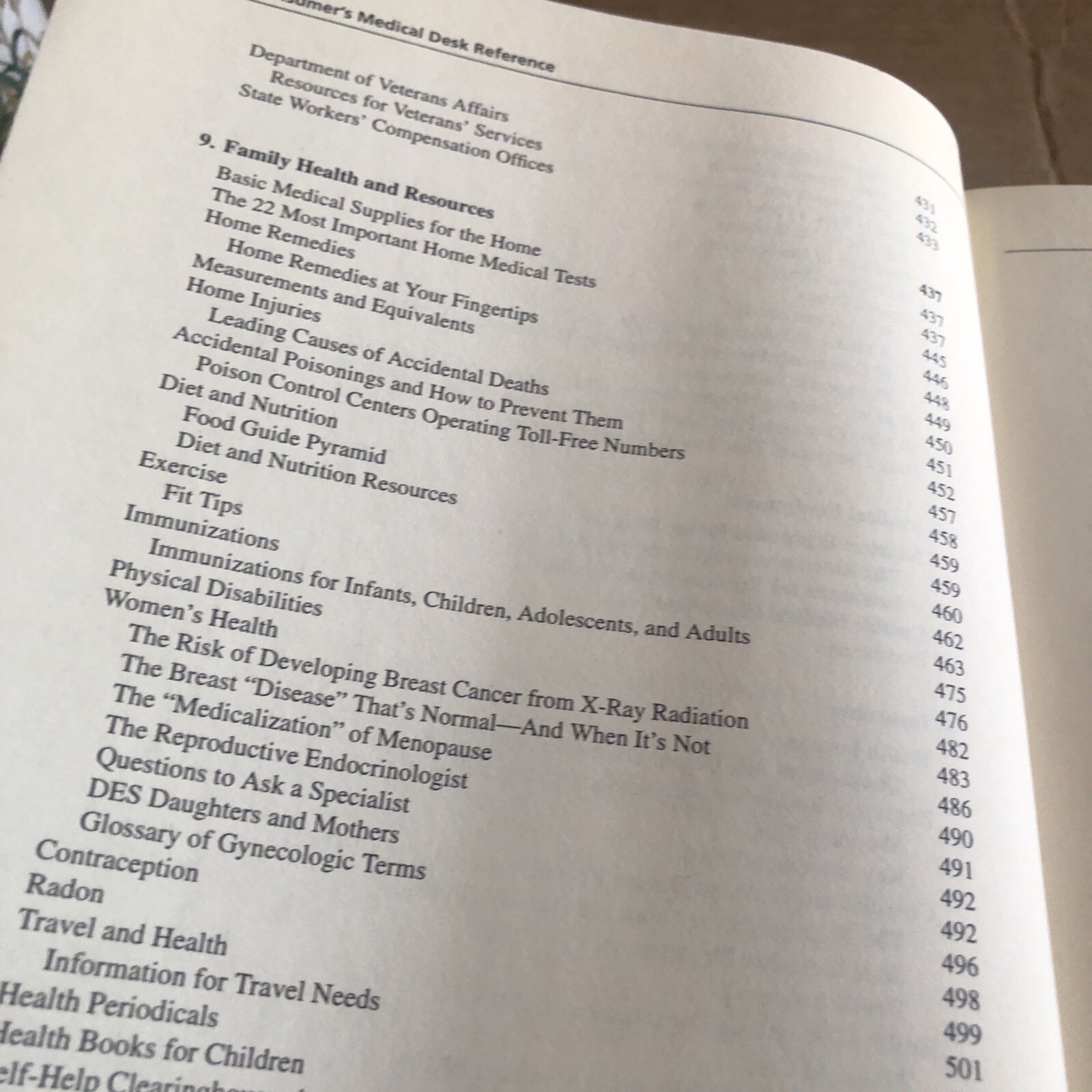 CONSUMER’S MEDICAL DESK REFERENCE: INFORMATION YOUR DOCTOR By Charles B.