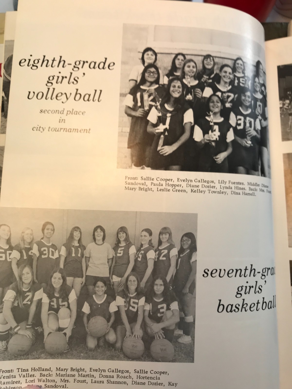 1974 The Round-Up Crockett Junior High School Yearbook, Odessa, Texas