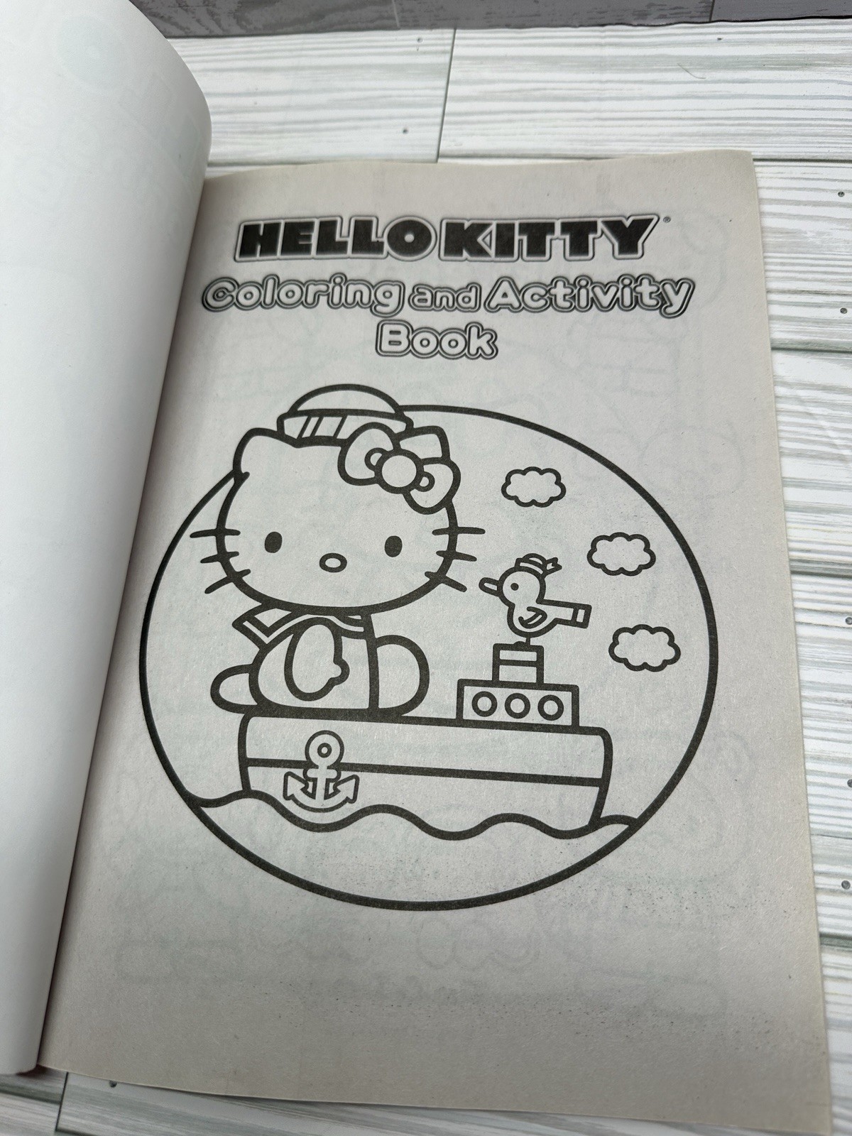 Vintage 2011 Hello Kitty Coloring and Activity Book NEW Bendon