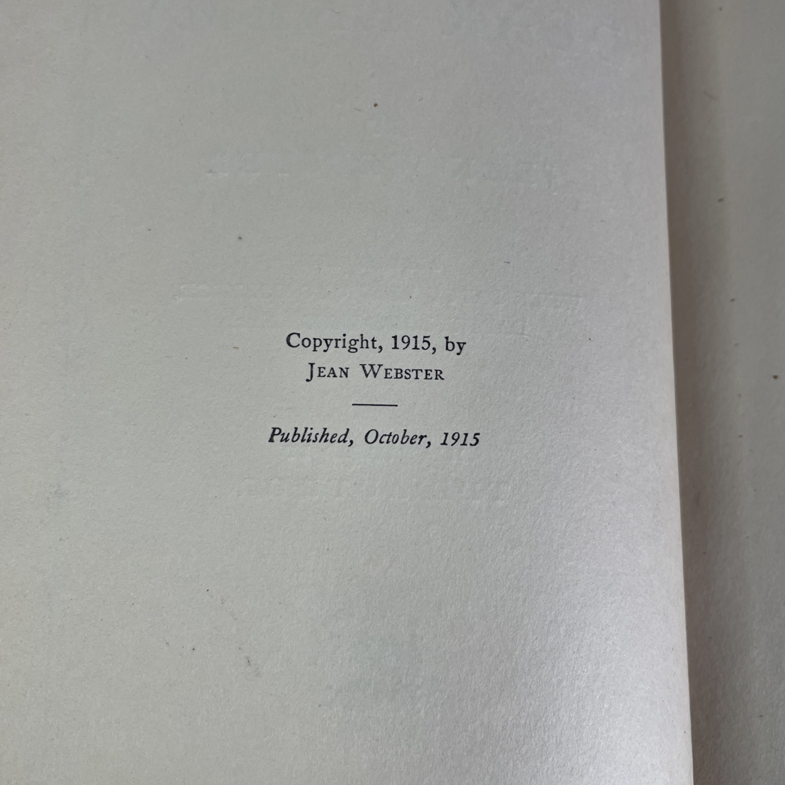 Dear Enemy by Jean Webster Hardcover Book Illustrated Antique 1915