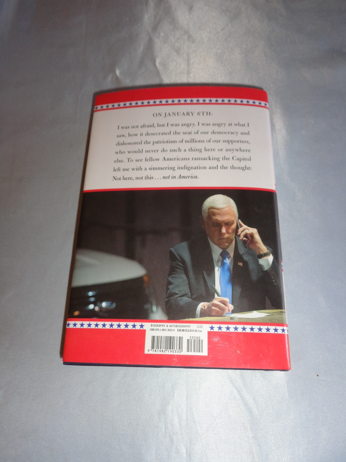 So Help Me God by Mike Pence SIGNED 2022 1st/1st Hardcover New!