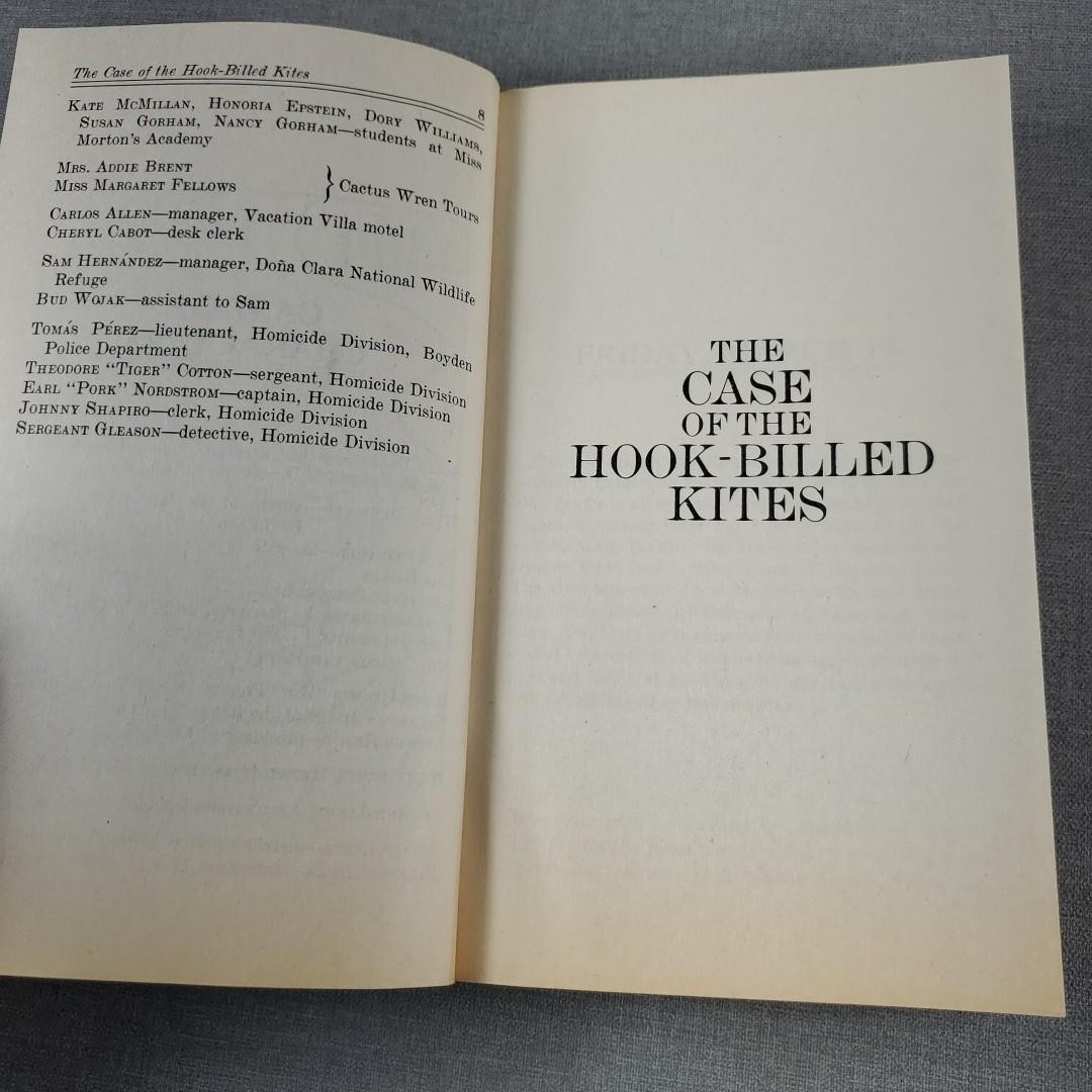 The Case of the Hook-Billed Kites by J S Borthwick 1983 Vintage Paperback Book