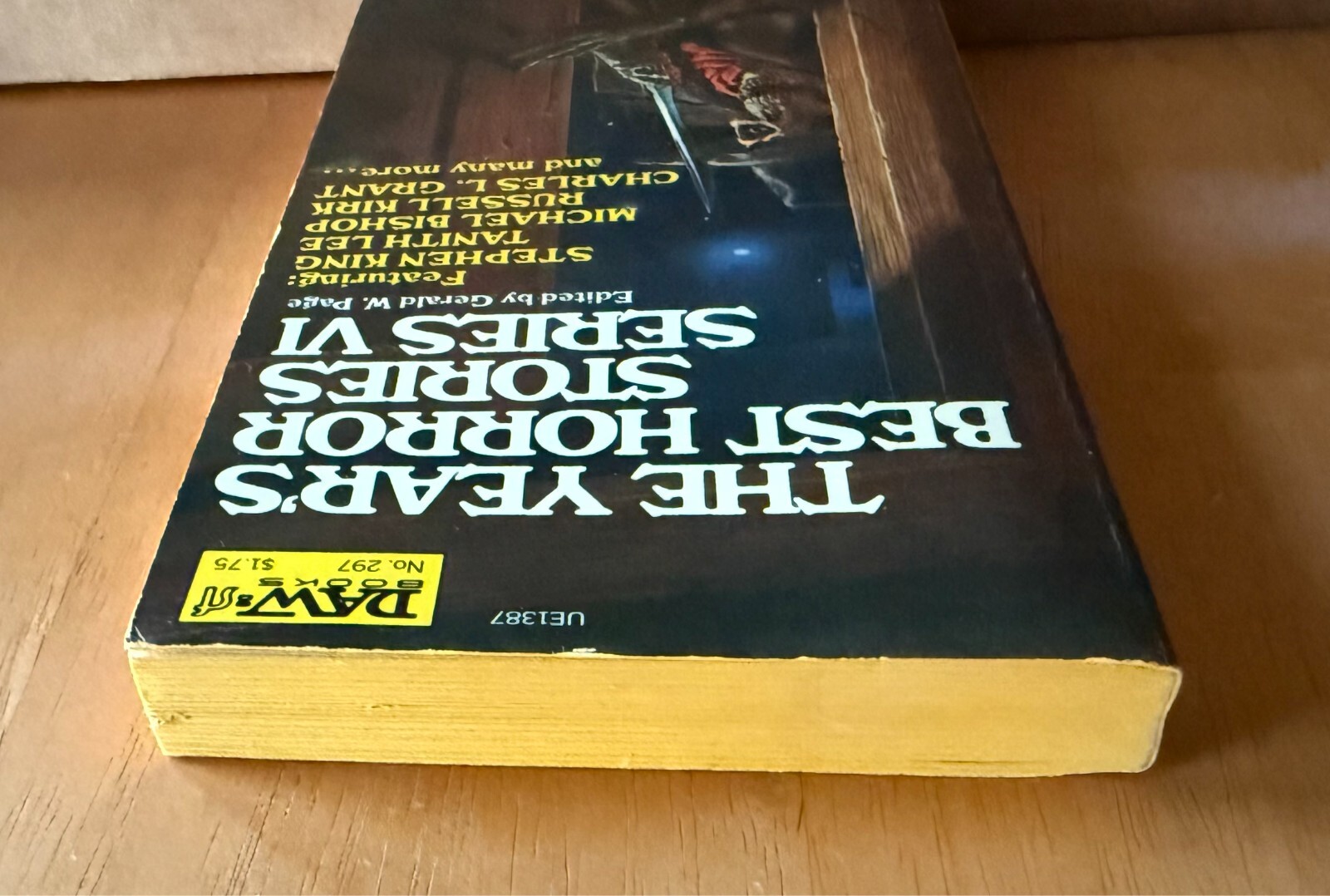 THE YEAR’S BEST HORROR STORIES VI by Gerald W. Page – 1978 DAW 297