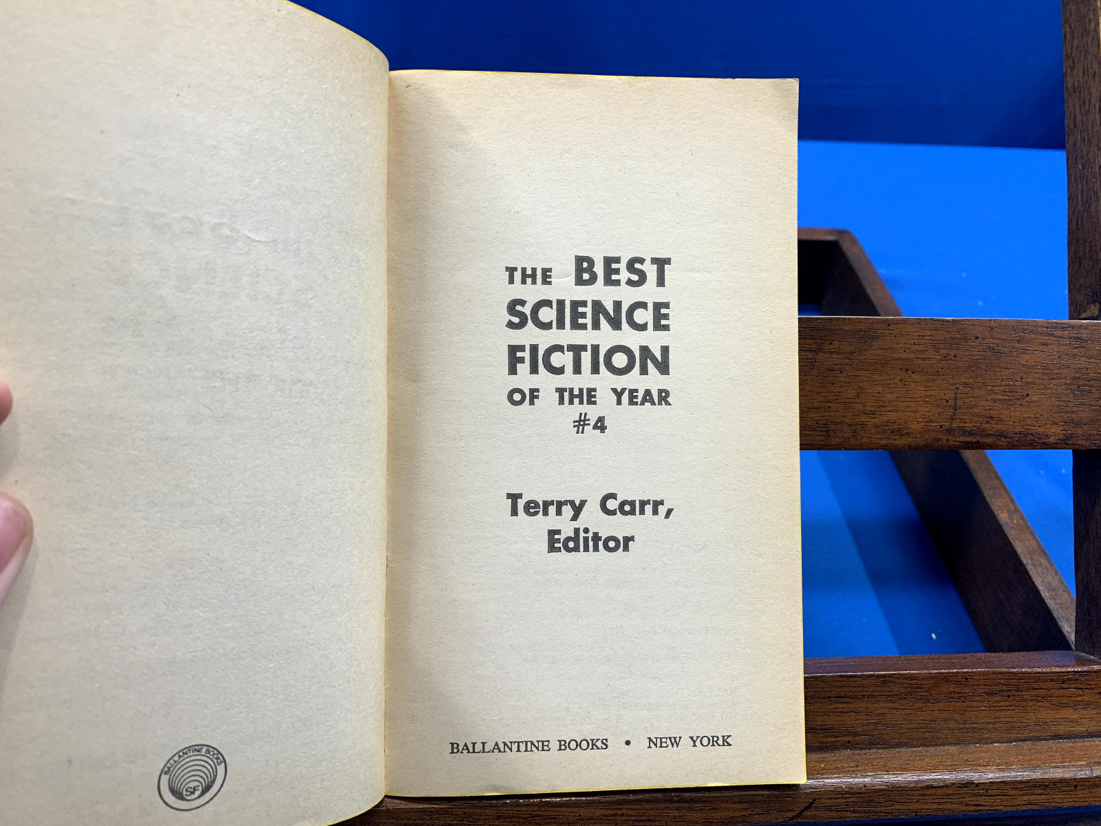 The Best Science Fiction of the Year #4- Edited by Terry Carr, 1975