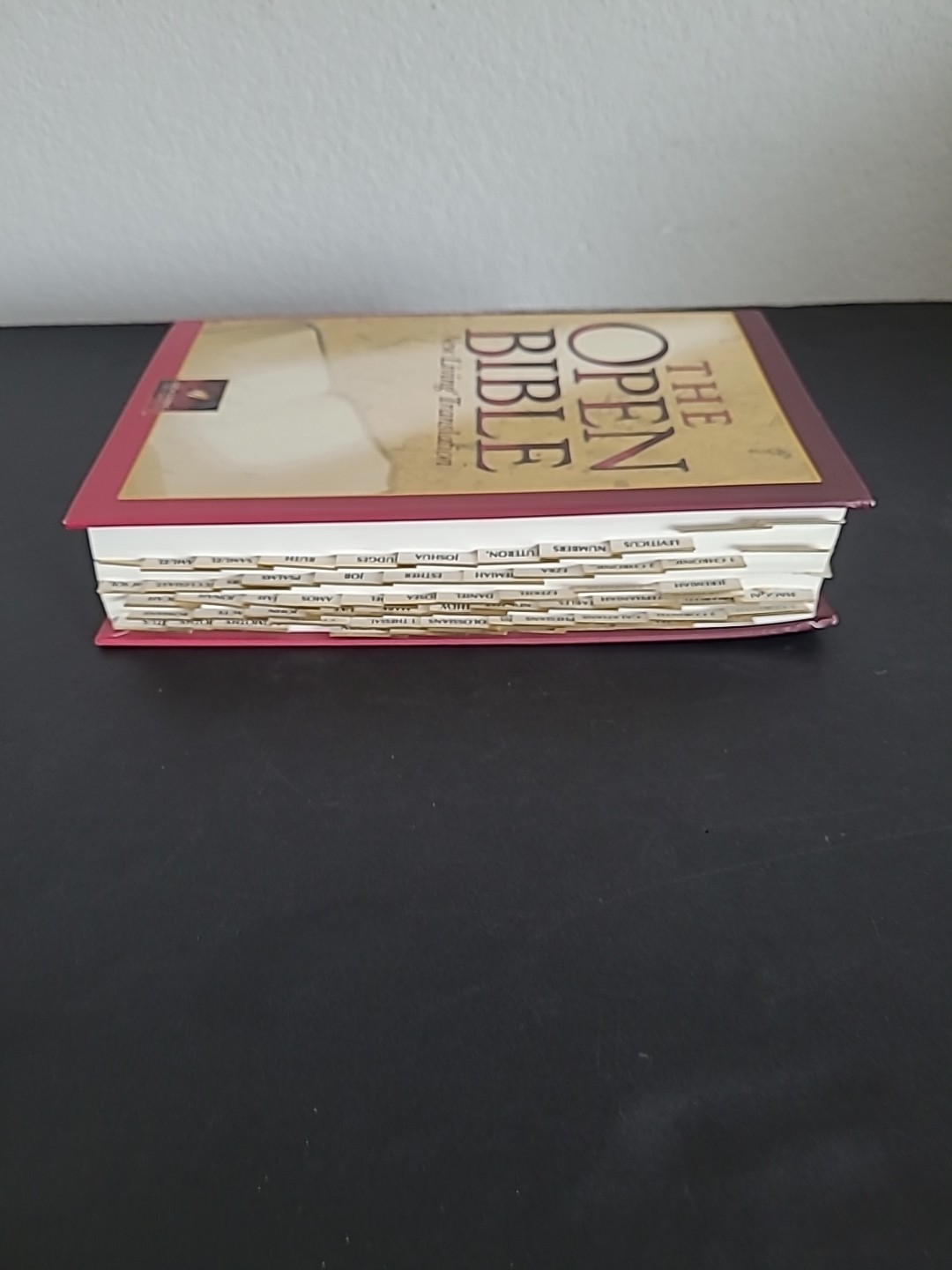 Open Bible Red Letter And Thumb Index 1998,HC ,NLC With Zipper Case