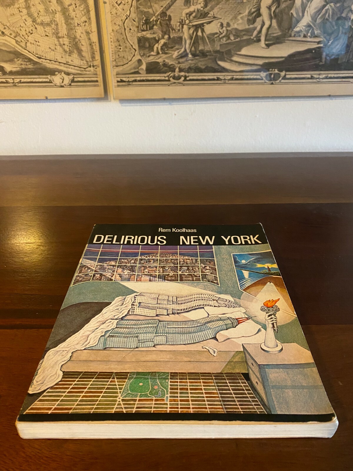 Delirious New York by Rem Koolhaas, first edition paperback, very good condition