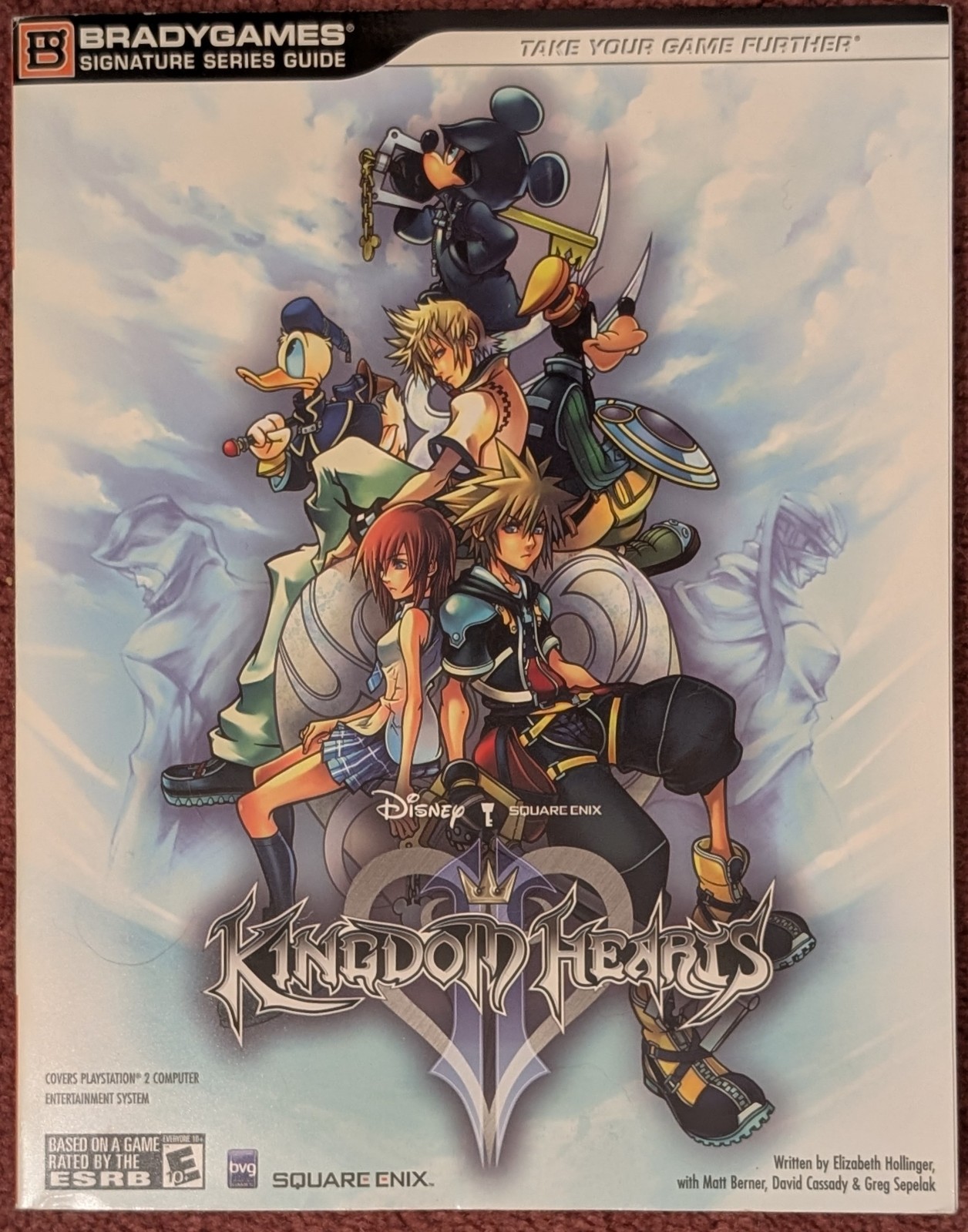 KINGDOM HEARTS II signature series guide BRADYGAMES Disney/ Square Enix POSTER
