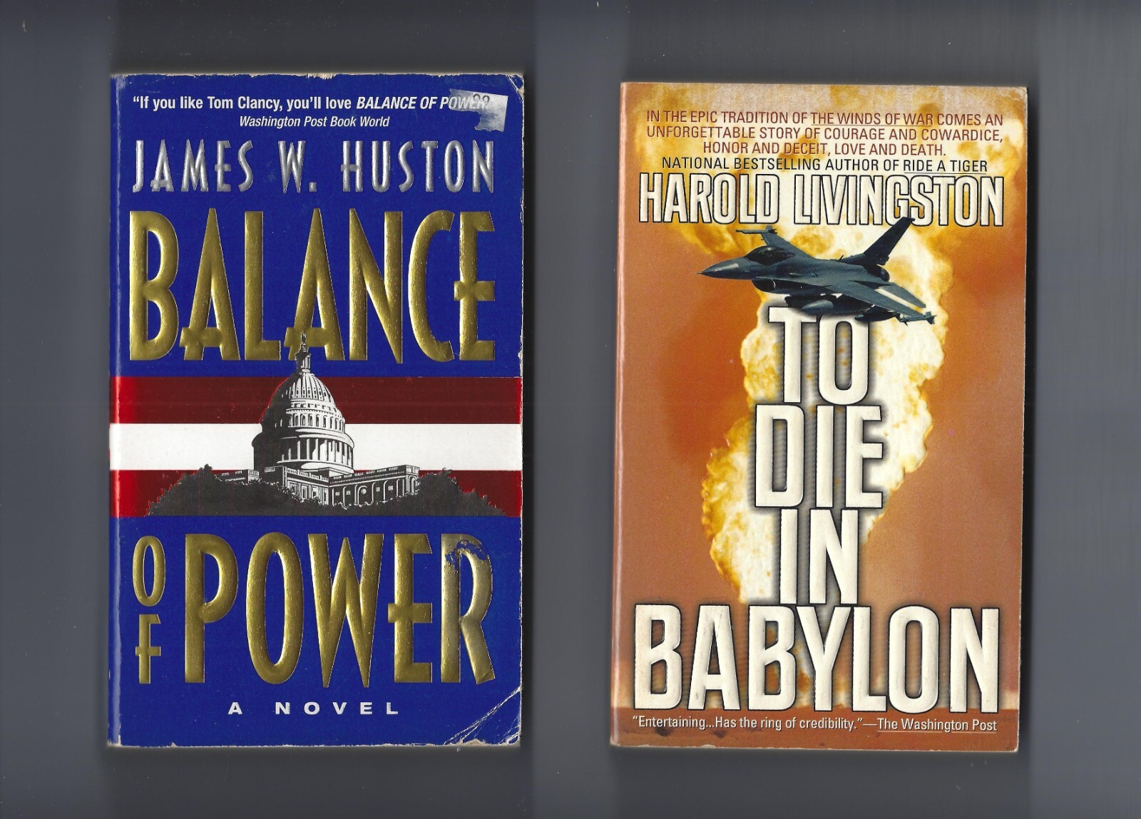 9 BOOKS MATTHEW REILLY JAMES HUSTON ANDY McNAB HAROLD LIVINGSTON AREA 7