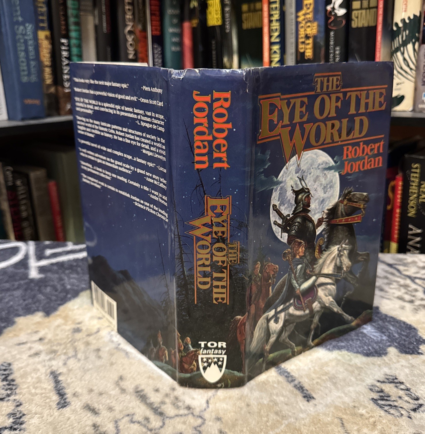 The Eye of the World – Robert Jordan (Hardcover) First Edition/9th Print, VG