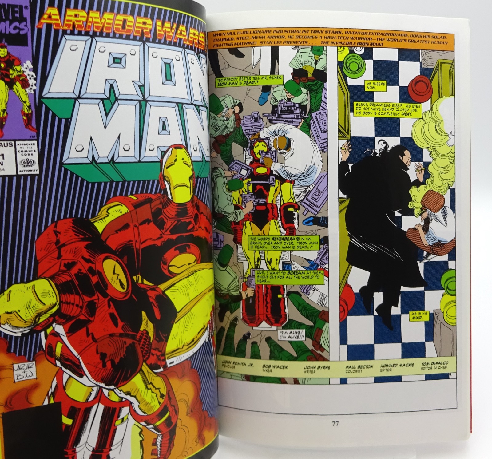 Marvel Iron Man: Armor Wars II John Byrne Paperback PB 1st Printing 2010