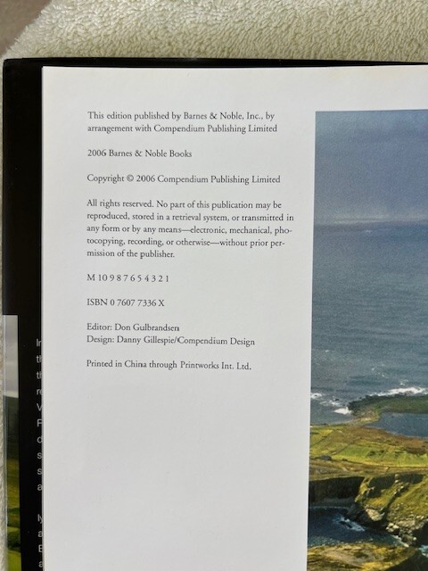 Ireland A Photographic Journey By Emma Howard & David Lyons Hardcover Book New