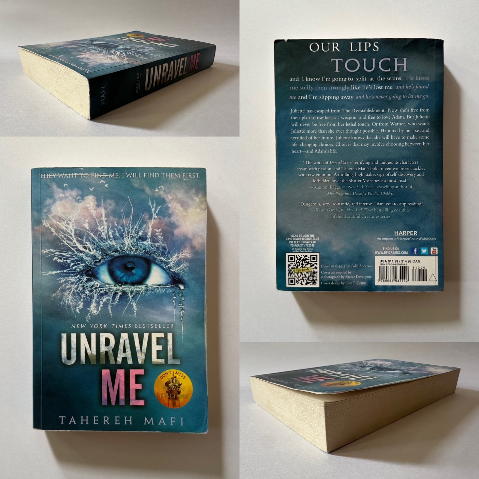 Tahereh Mafi SHATTER ME The Complete Collection – 9 Vol Trade Paperback Box Set