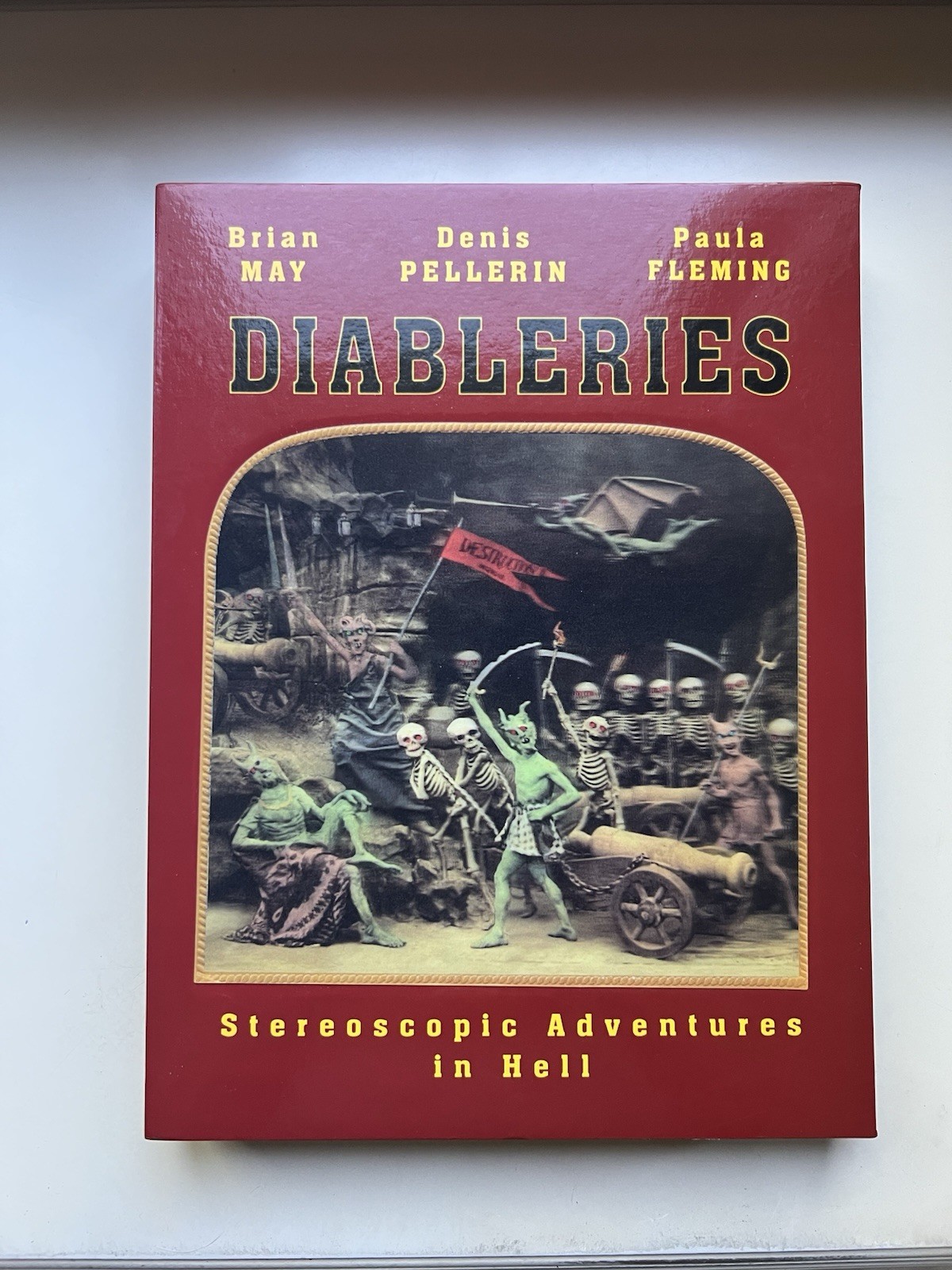 Diableries Stereoscopic Adventures in Hell Brian May Denis Pellerin Fleming HC