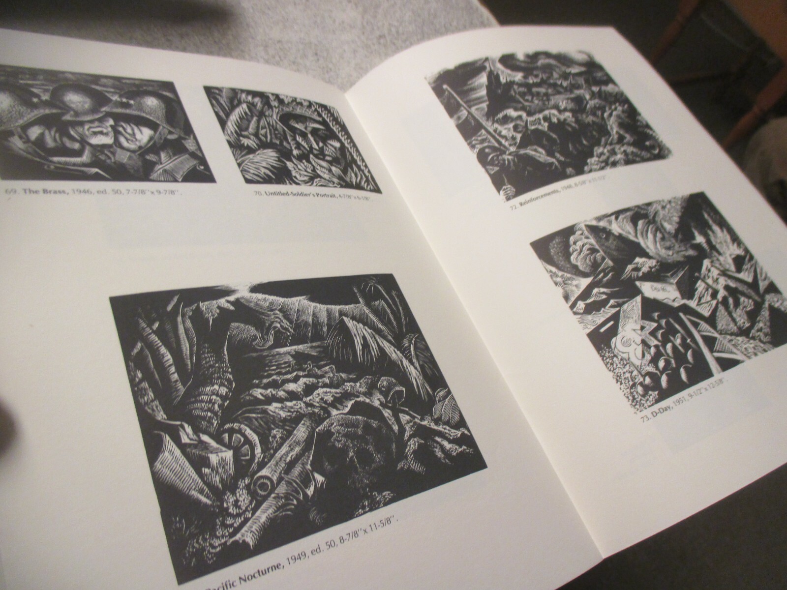 Eli Jacobs Linoleum Block Print Catalog Mary Ryan Gallery 1986 art reference