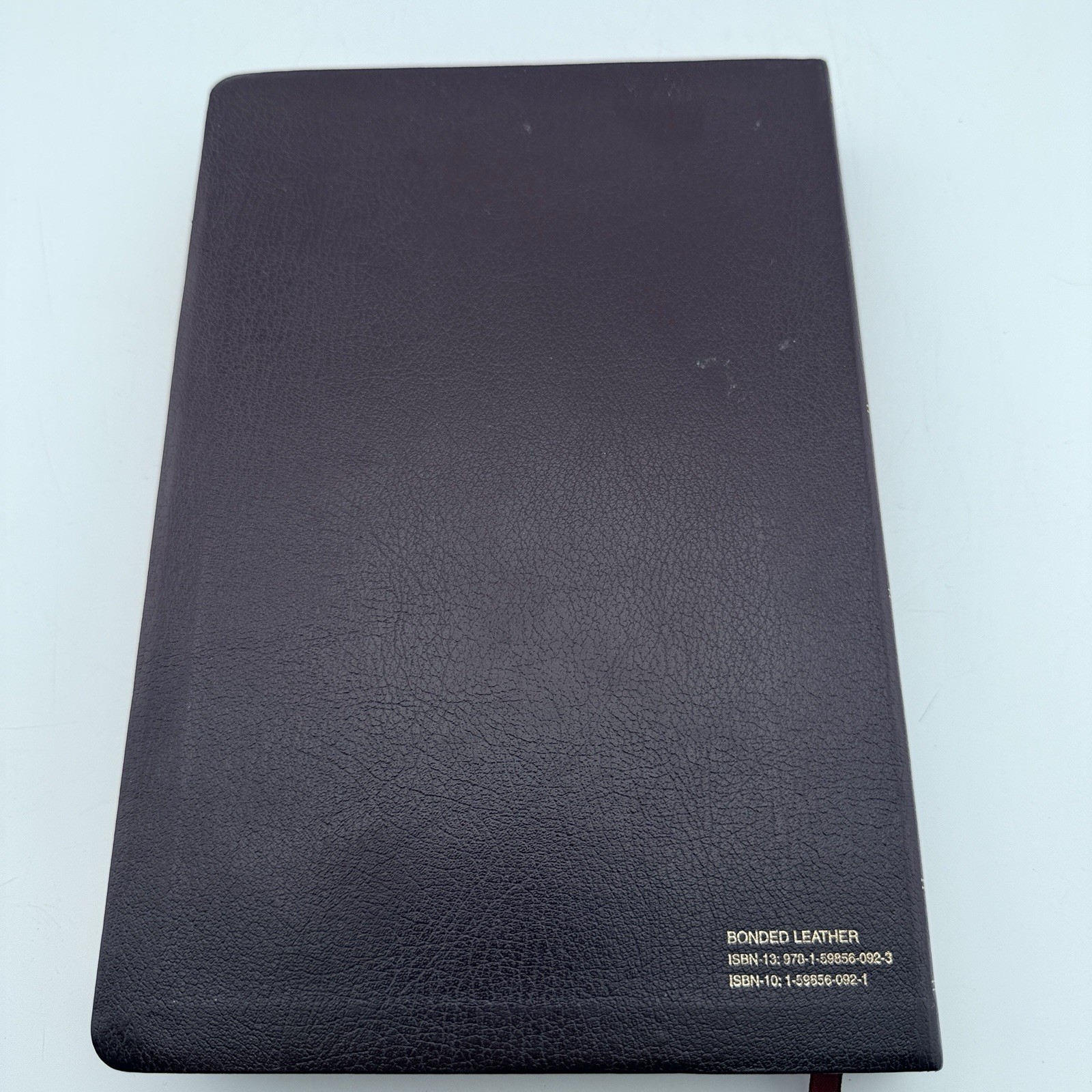 KJV Holy Bible Reference Edition Bonded Leather Burgundy Hendrickson 2000