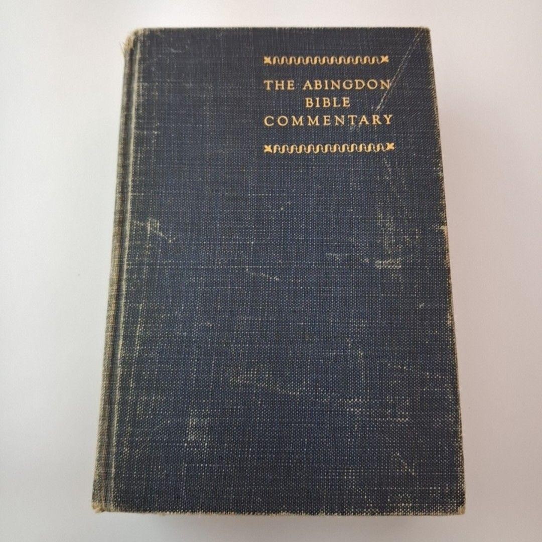 Vintage 1929 The Abingdon Bible Commentary Eiselen Lewis Downey HC Theology