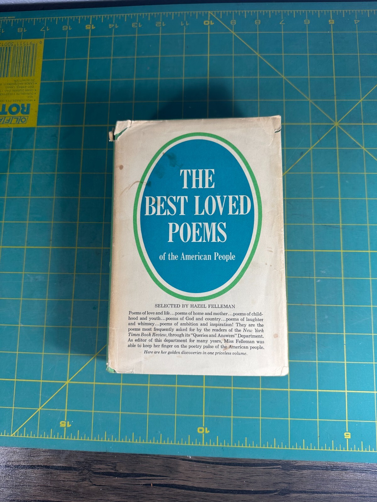 Best Loved Poems of the American People Hardcover Hazel Felleman