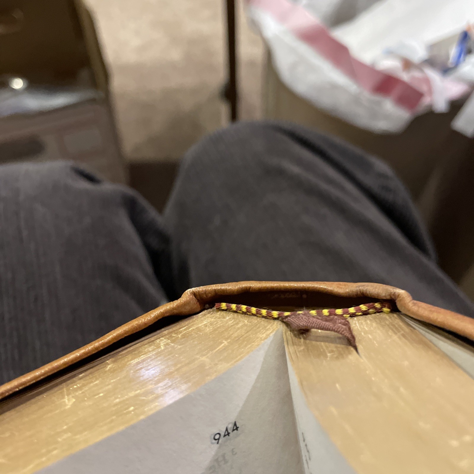 Harper Study Bible, RSV Tan Genuine Top Grain Leather